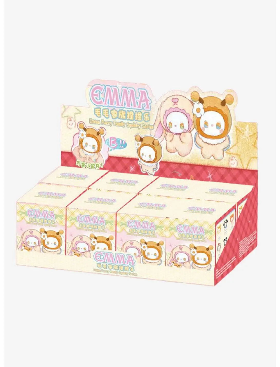 Emma Fuzzy Family Squishy Blind Box Plush