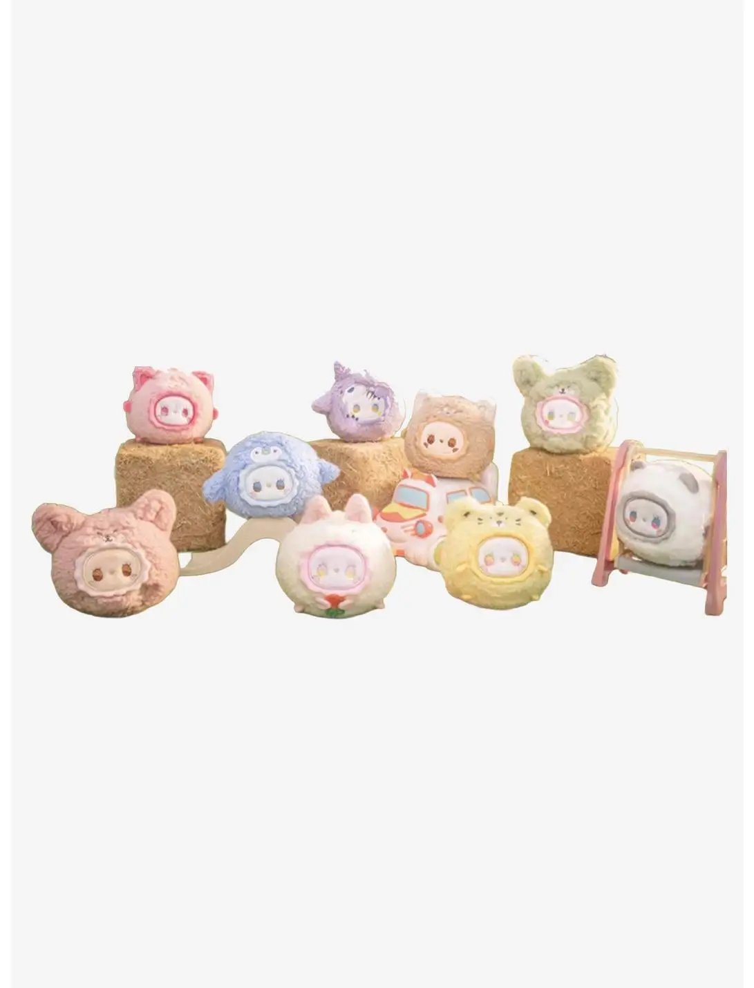 EMMA Rua Rua Zoo Series Plush Keychain Blind Box