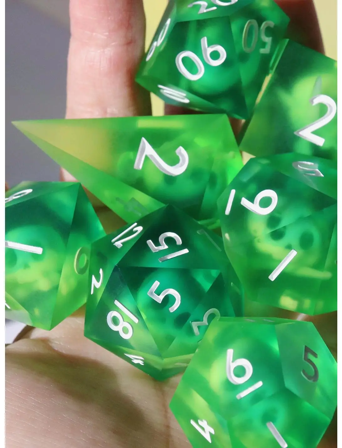 Everything Dice Gelatinous Cube Chonk Dice Set