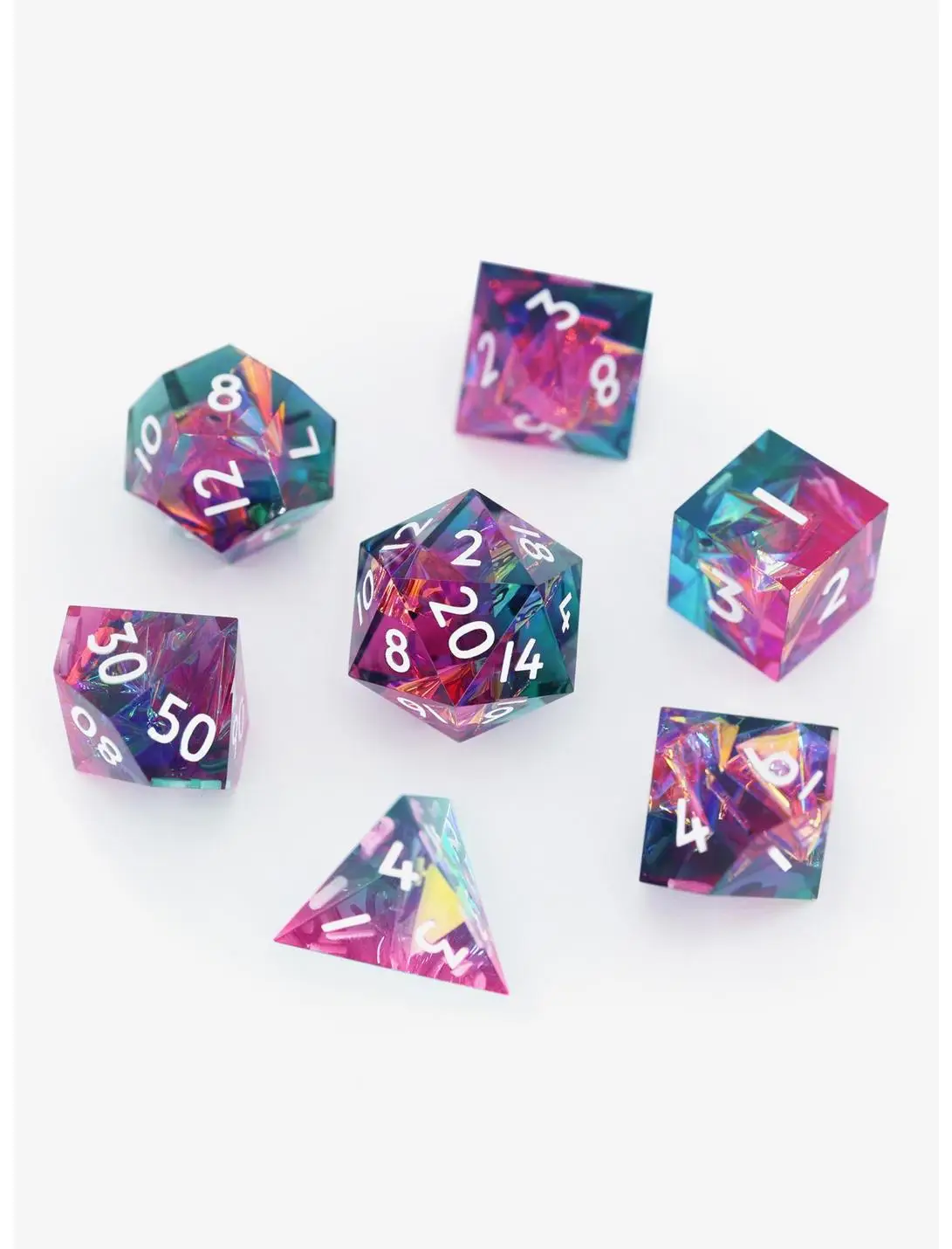 Everything Dice Hologram Gems Dice Set