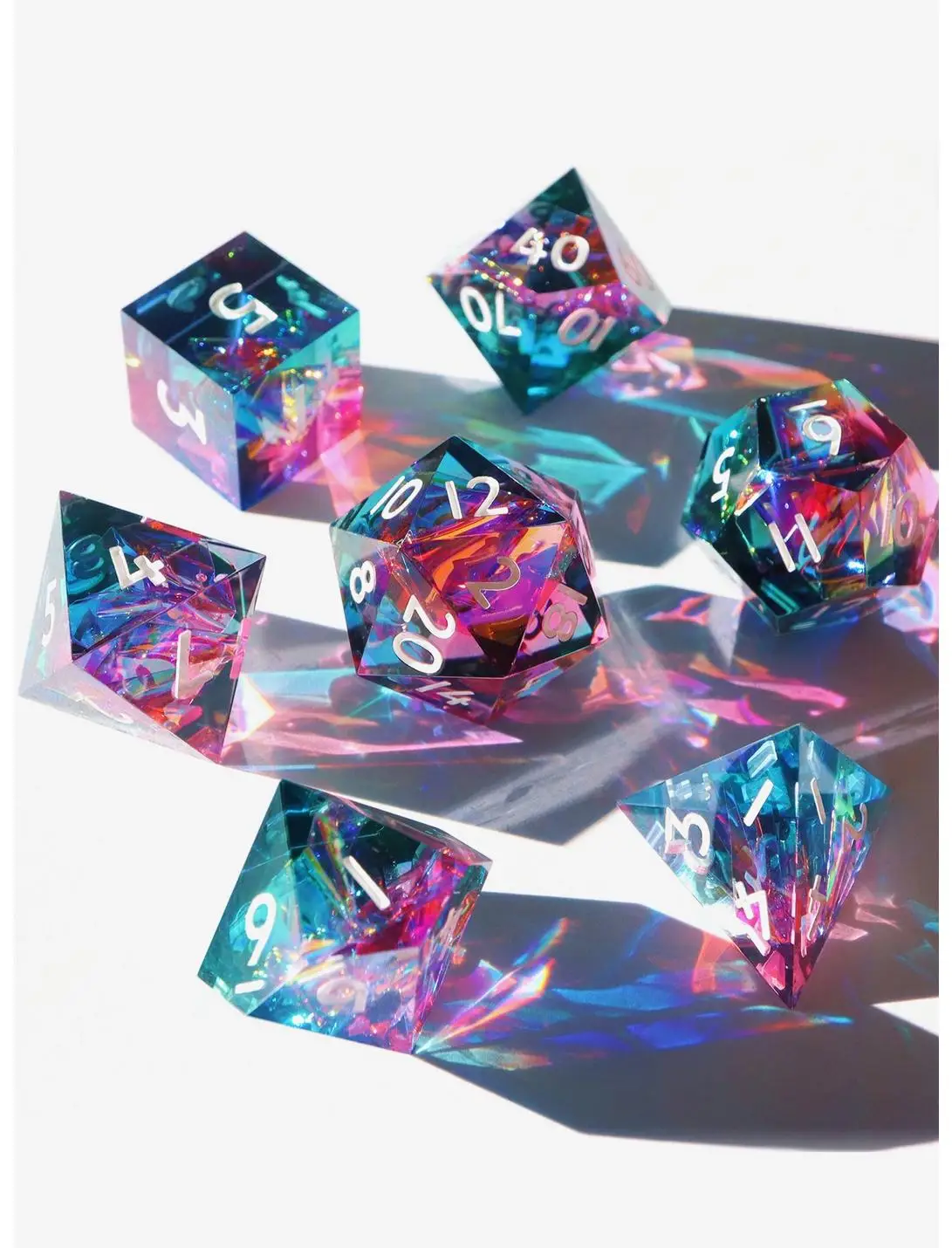 Everything Dice Hologram Gems Dice Set