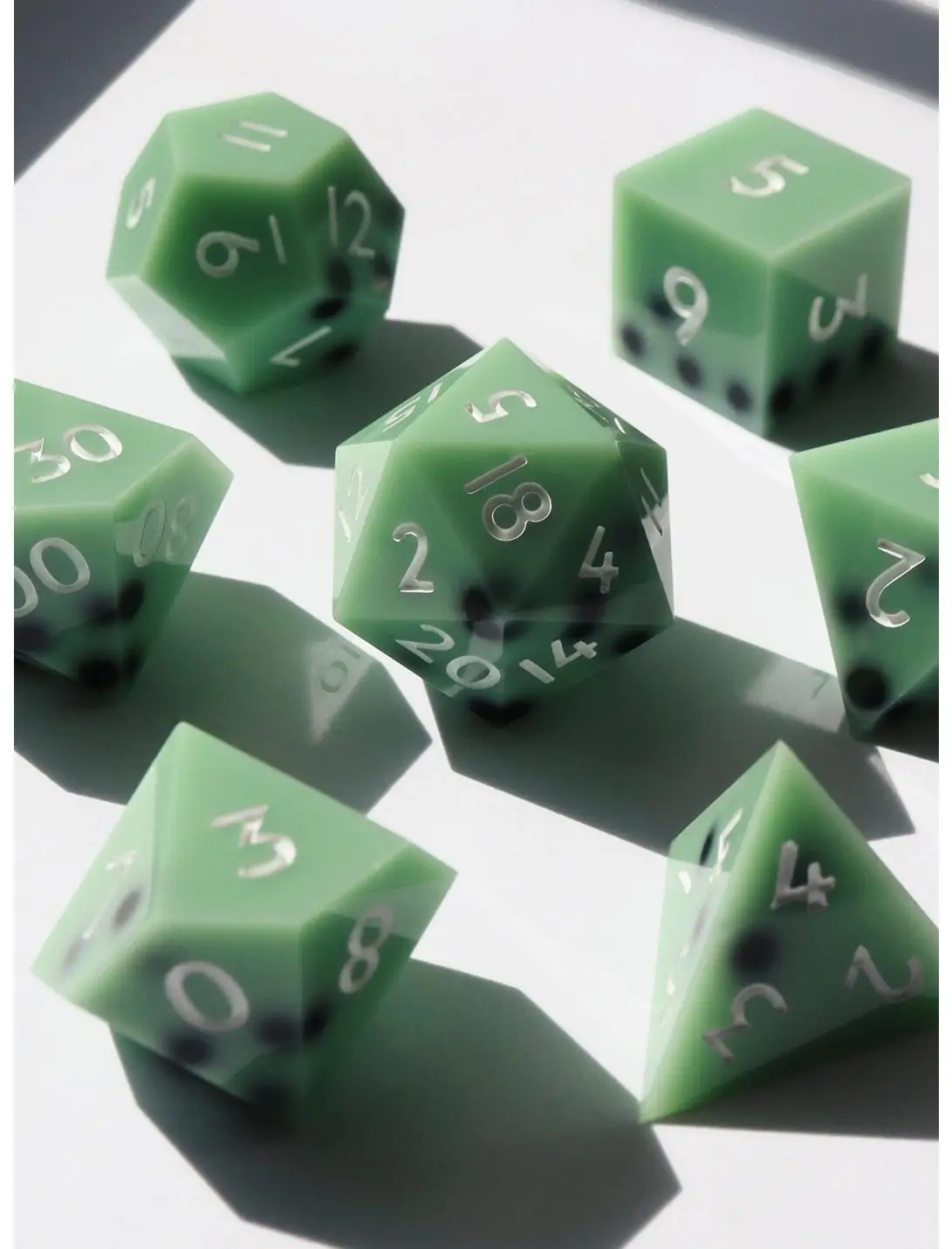 Everything Dice Matcha Milk Tea Boba Dice Set