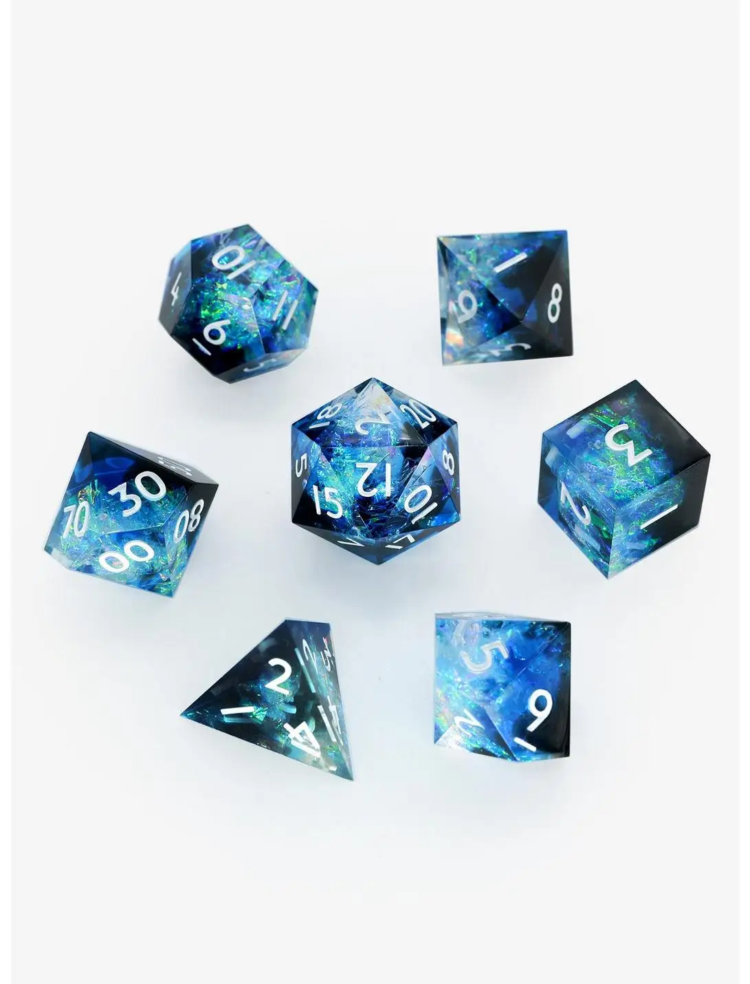 Everything Dice Stardust Geode Dice Set