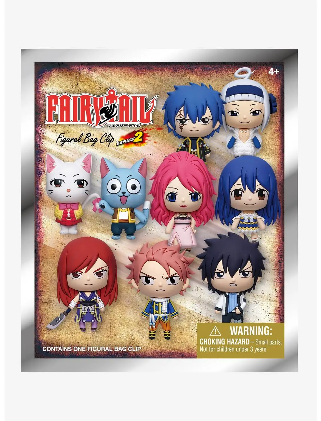 Fairy Tail Series 2 Characters Blind Bag Figural Bag Clip
