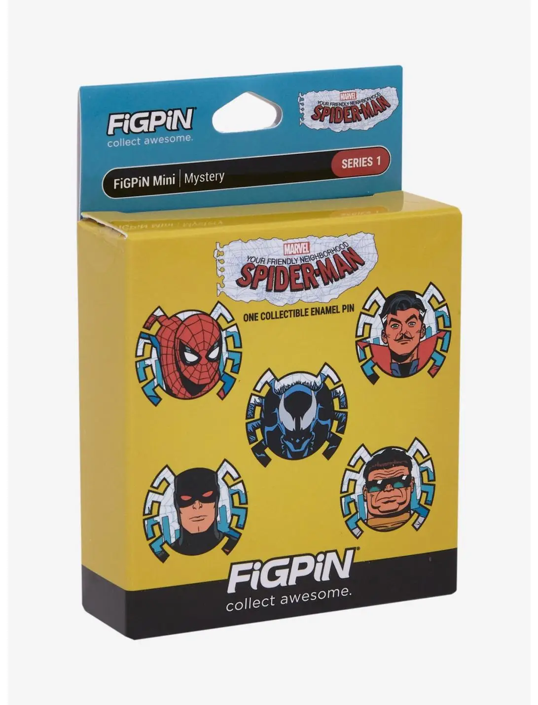 FiGPiN Marvel Your Friendly Neighborhood Spider-Man Series 1 Blind Box Enamel Pin