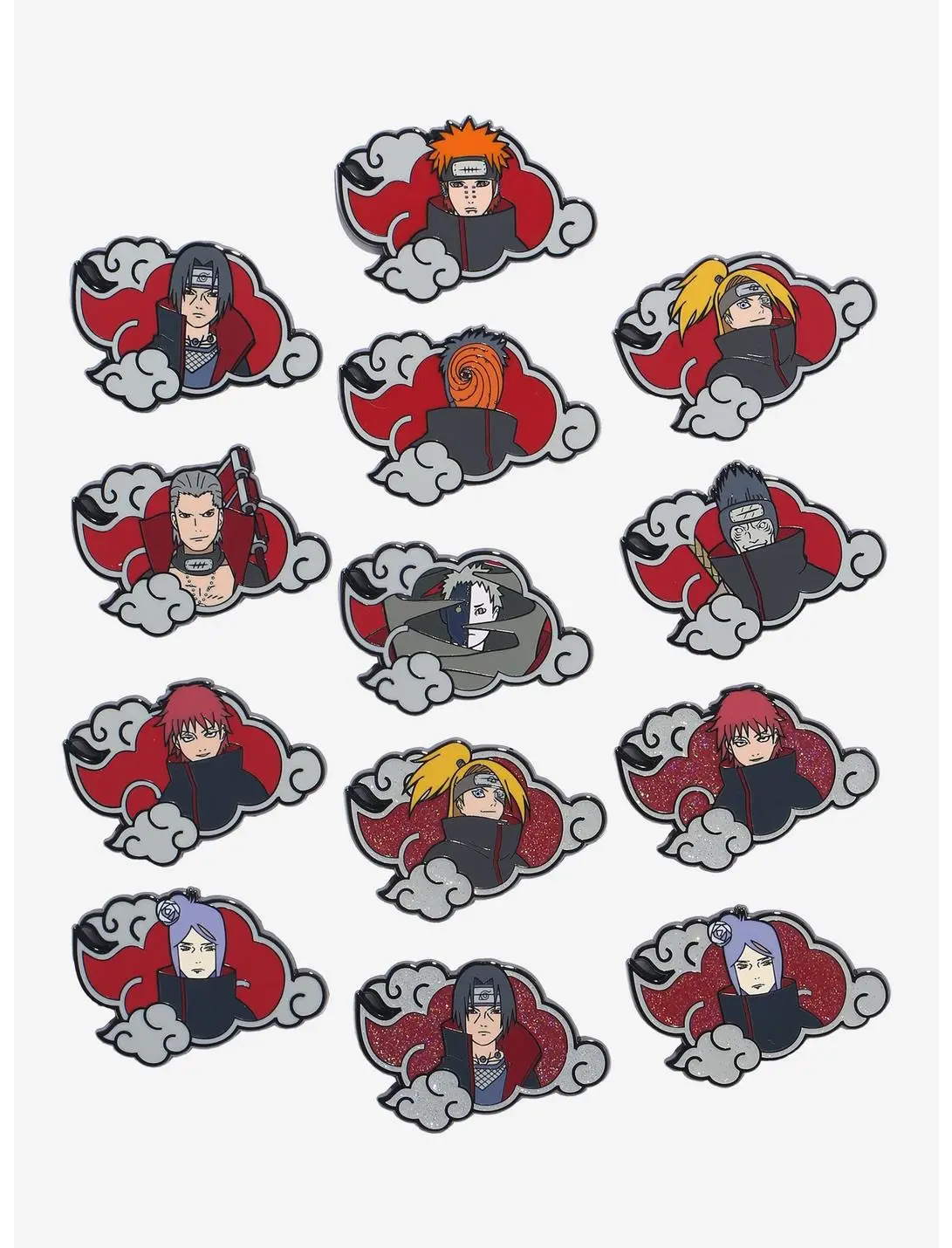 FiGPiN Naruto Shippuden Akatsuki Cloud Blind Box Enamel Pin