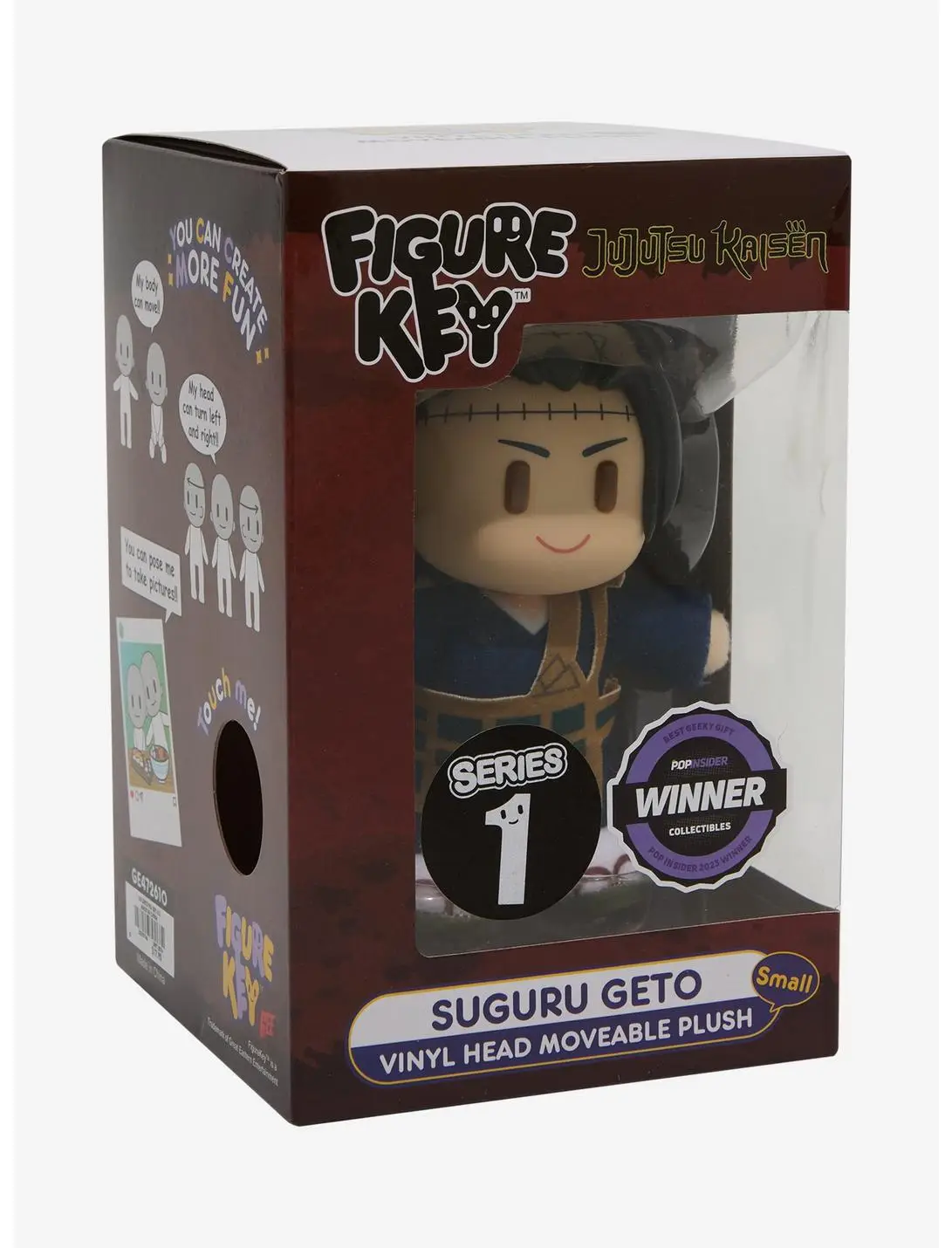 Figure Key Jujutsu Kaisen Suguru Geto Vinyl Plush Figure