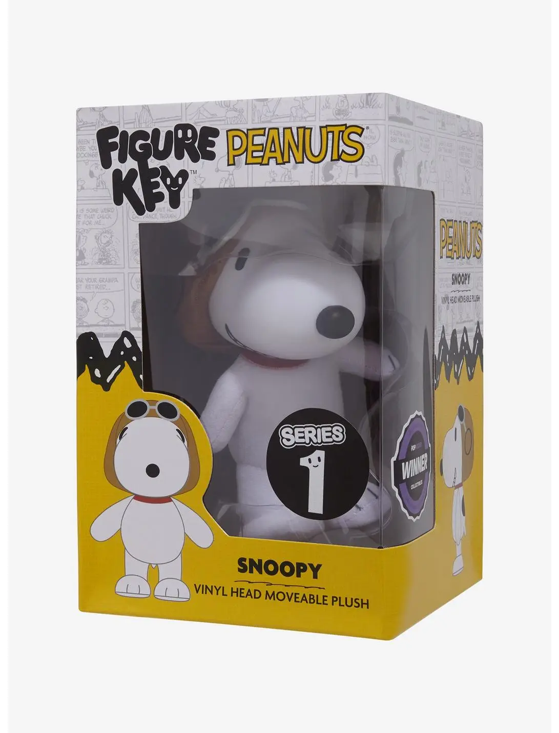 FigureKey Peanuts Flying Ace Posable Plush