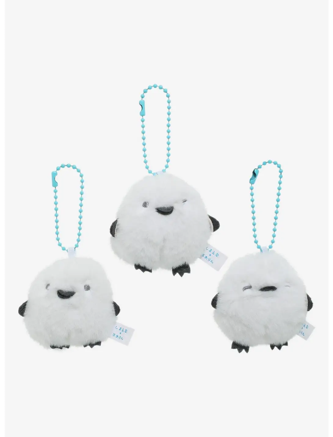 Fluffy Bird Blind Assorted Plush Clip