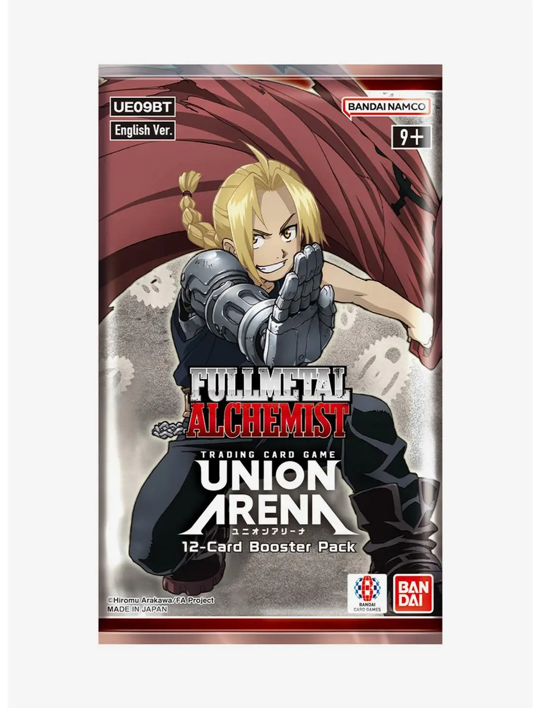 Fullmetal Alchemist Union Arena Trading Card Game Booster Pack
