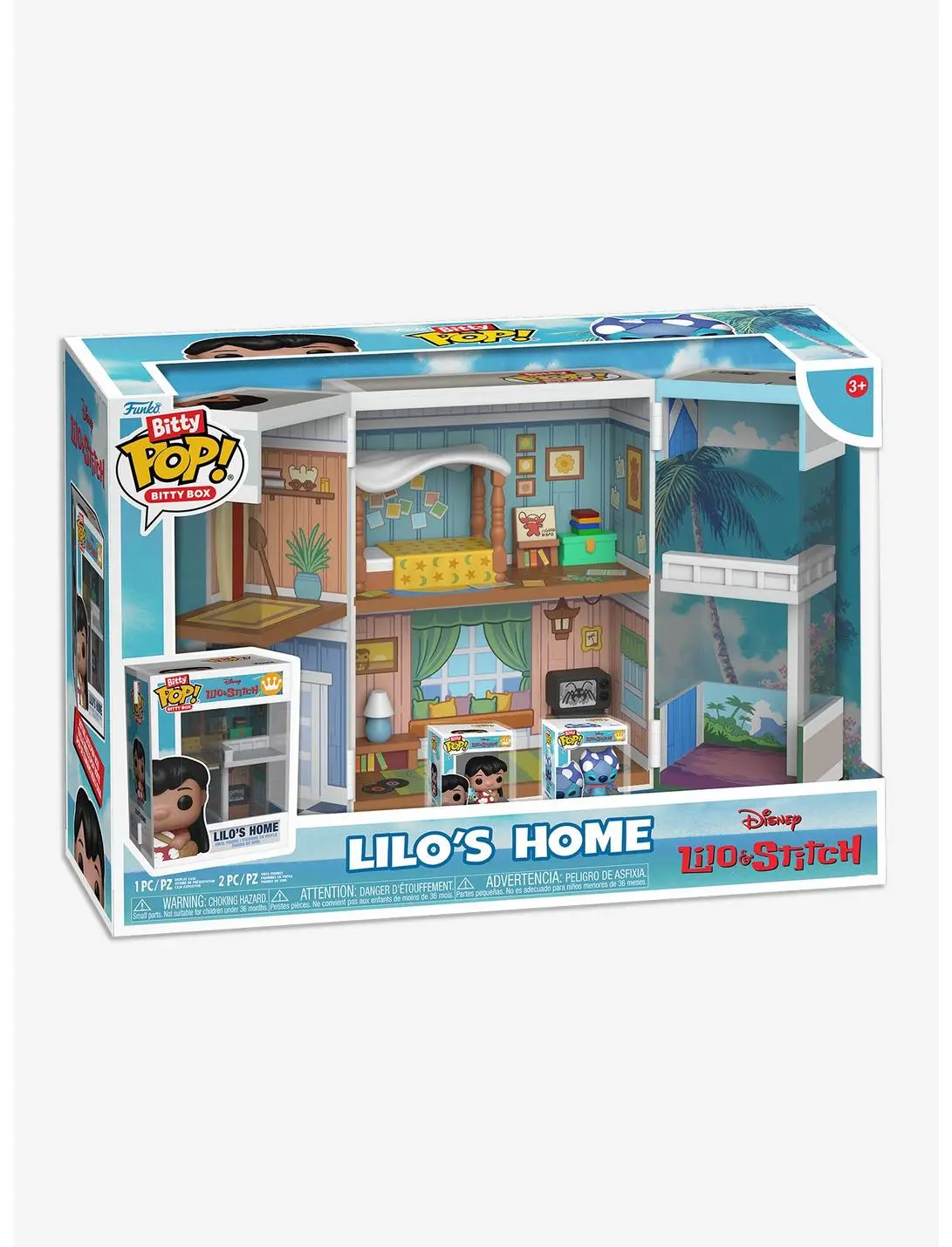 Funko Bitty Pop! Bitty Box Disney Lilo & Stitch Lilo's Home Mini Figure Display