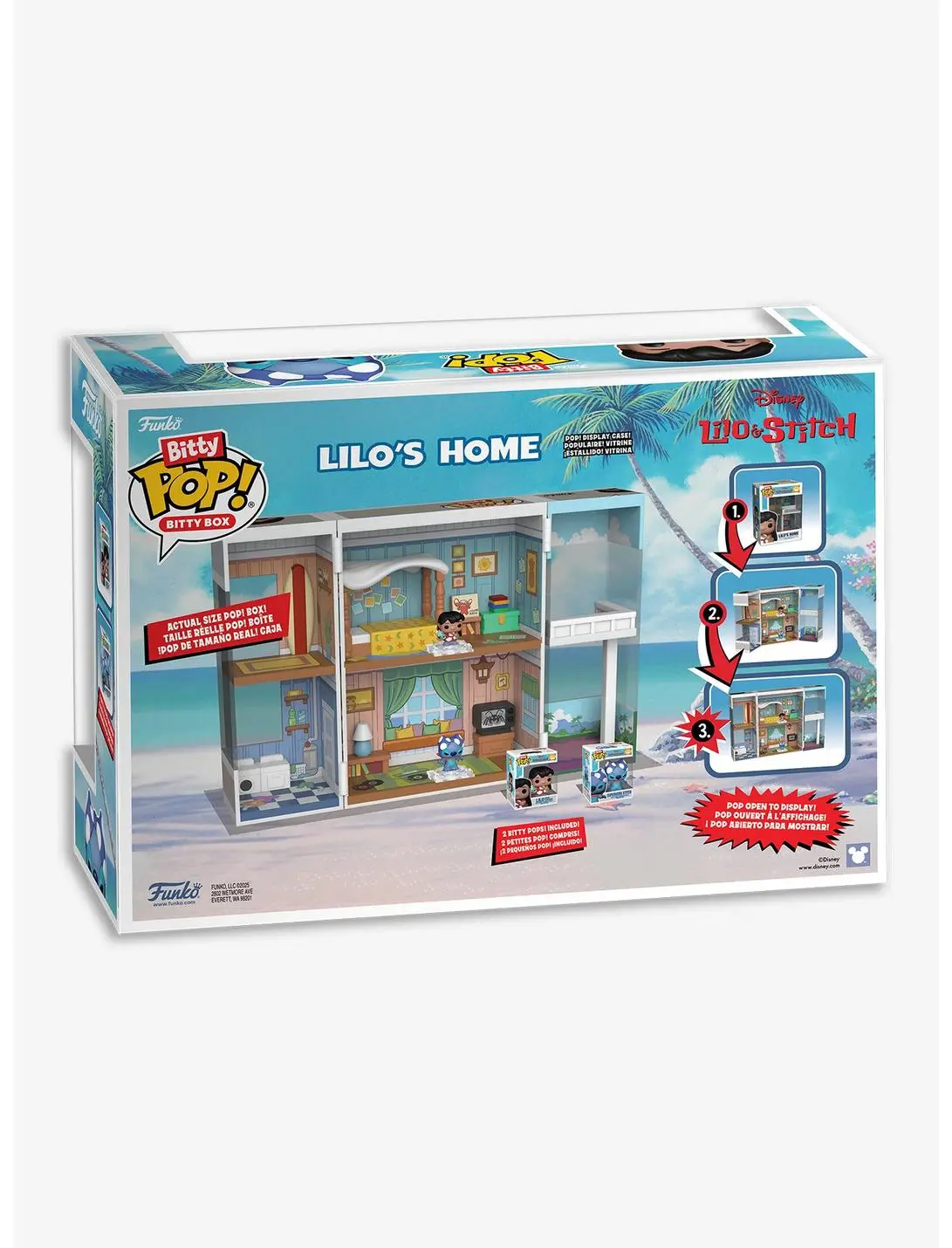 Funko Bitty Pop! Bitty Box Disney Lilo & Stitch Lilo's Home Mini Figure Display