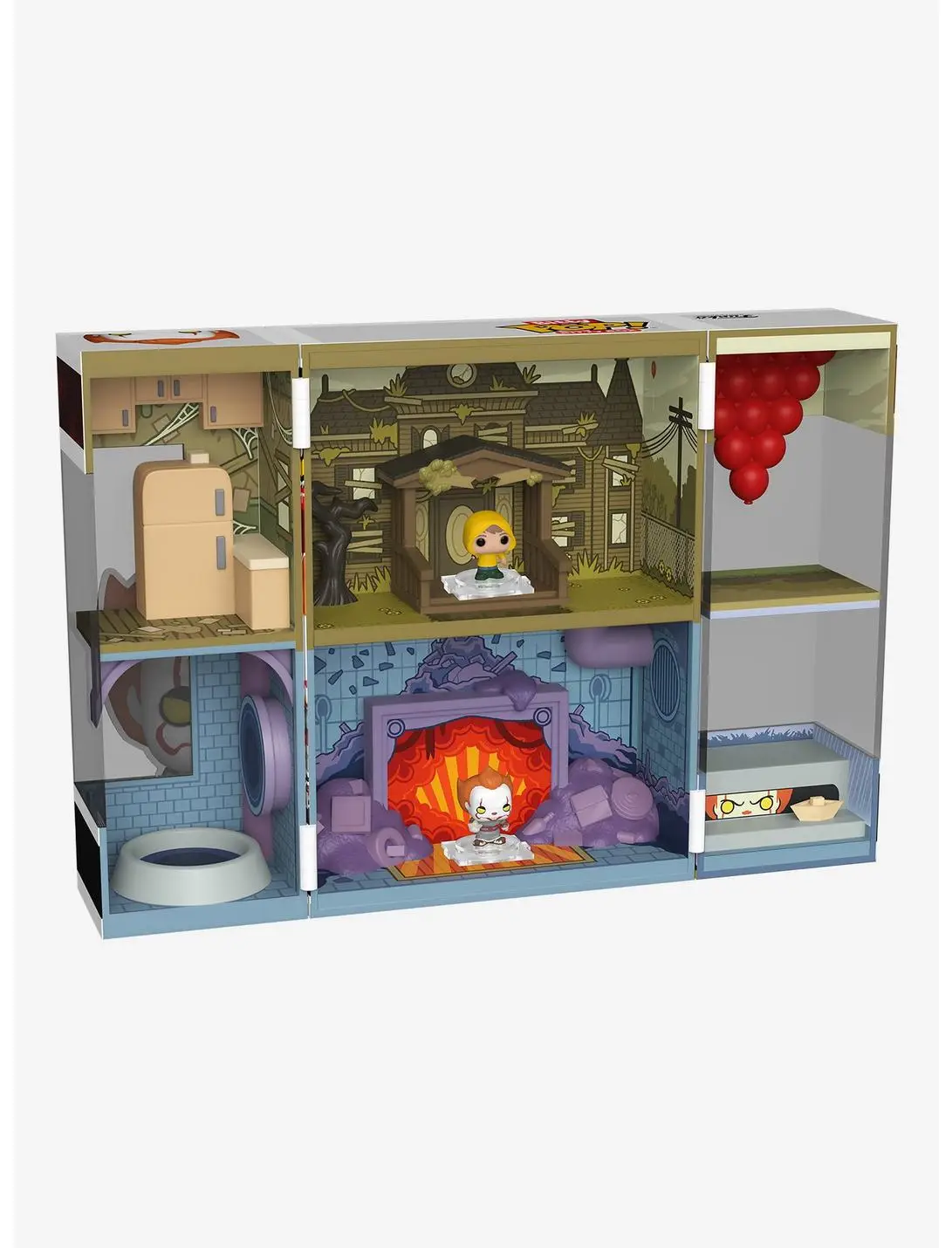 Funko Bitty Pop! Bitty Box It Pennywise's Lair Mini Figure Display