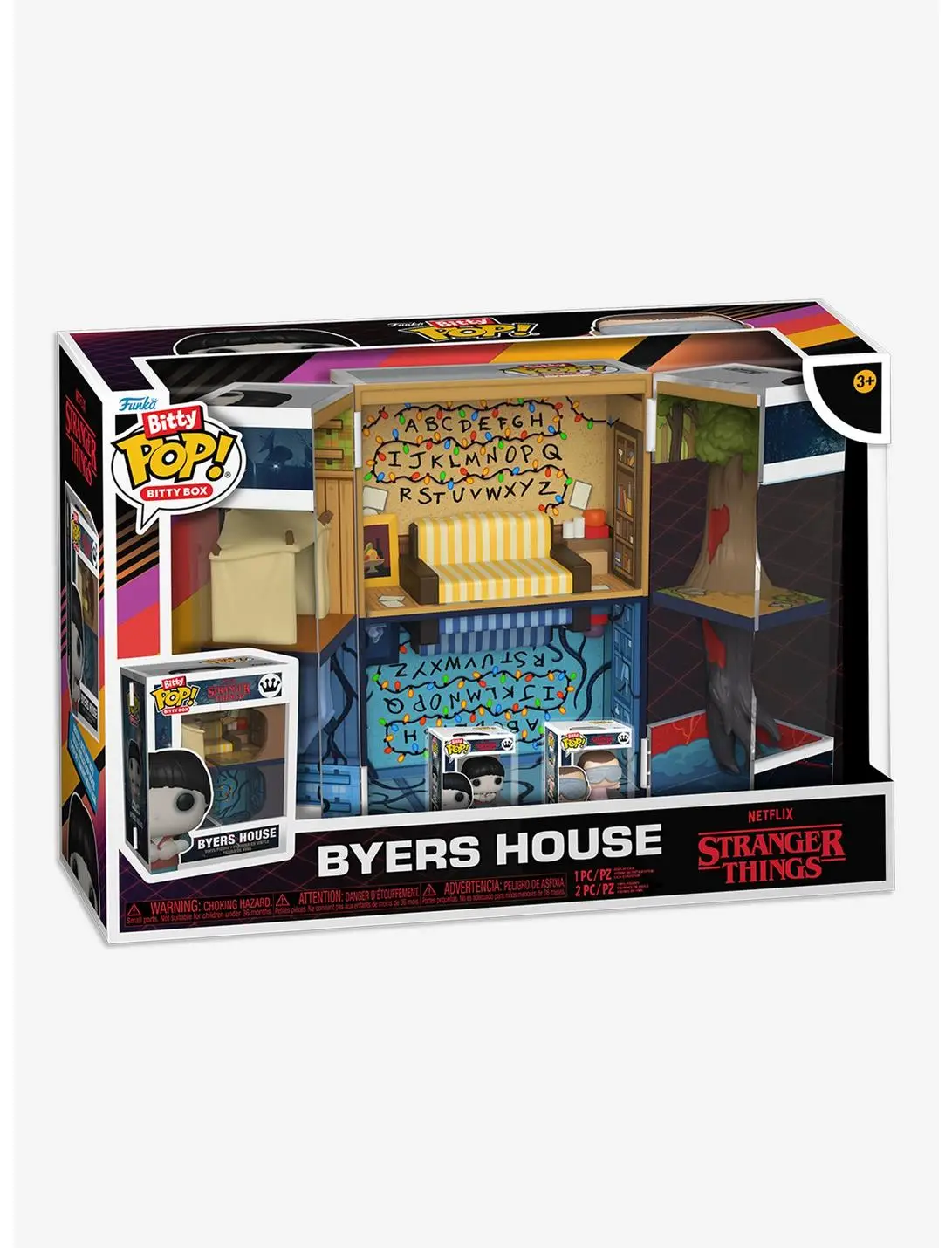 Funko Bitty Pop! Bitty Box Stranger Things Byers House Mini Figure Display