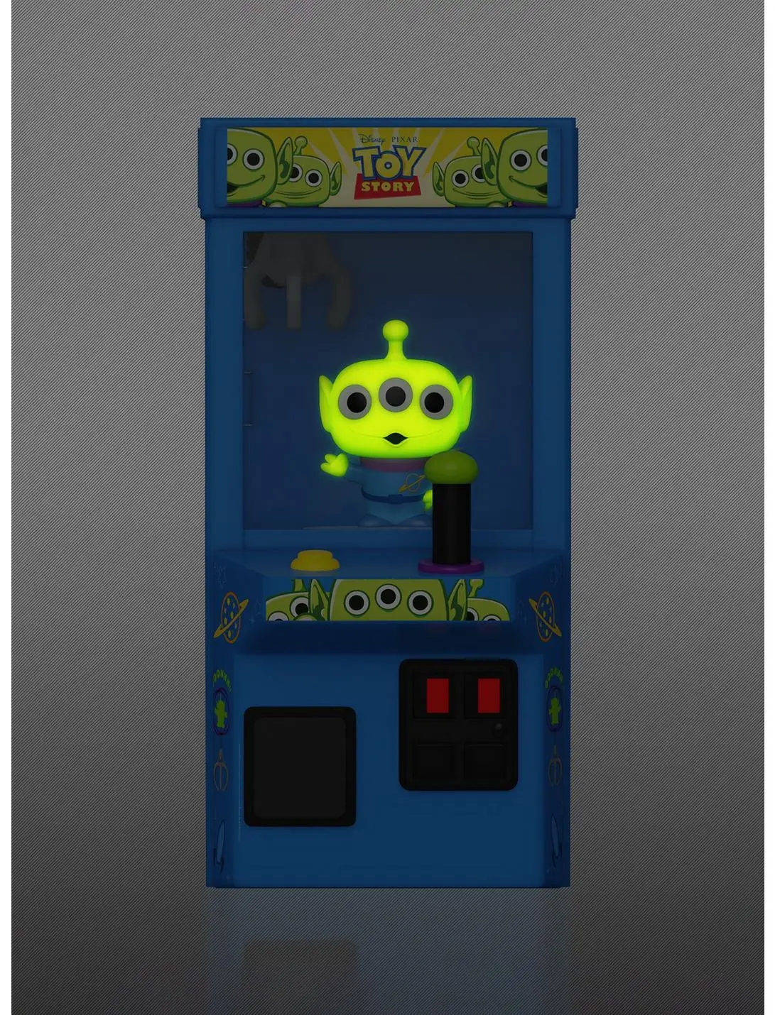 Funko Bitty Pop! Disney Pixar Toy Story Alien Glow-in-the-Dark Mini Figure Arcade Display