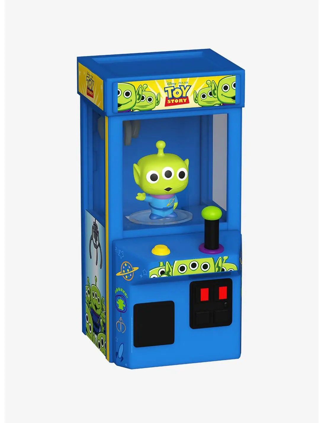 Funko Bitty Pop! Disney Pixar Toy Story Alien Glow-in-the-Dark Mini Figure Arcade Display