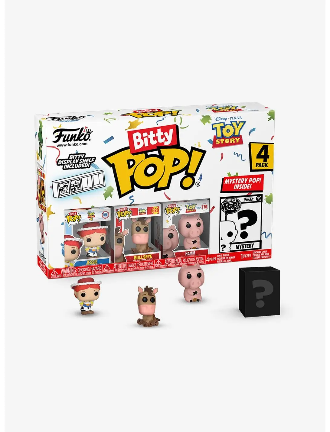Funko Bitty Pop! Disney Pixar Toy Story Jessie and Friends Blind Box Mini Vinyl Figure Set
