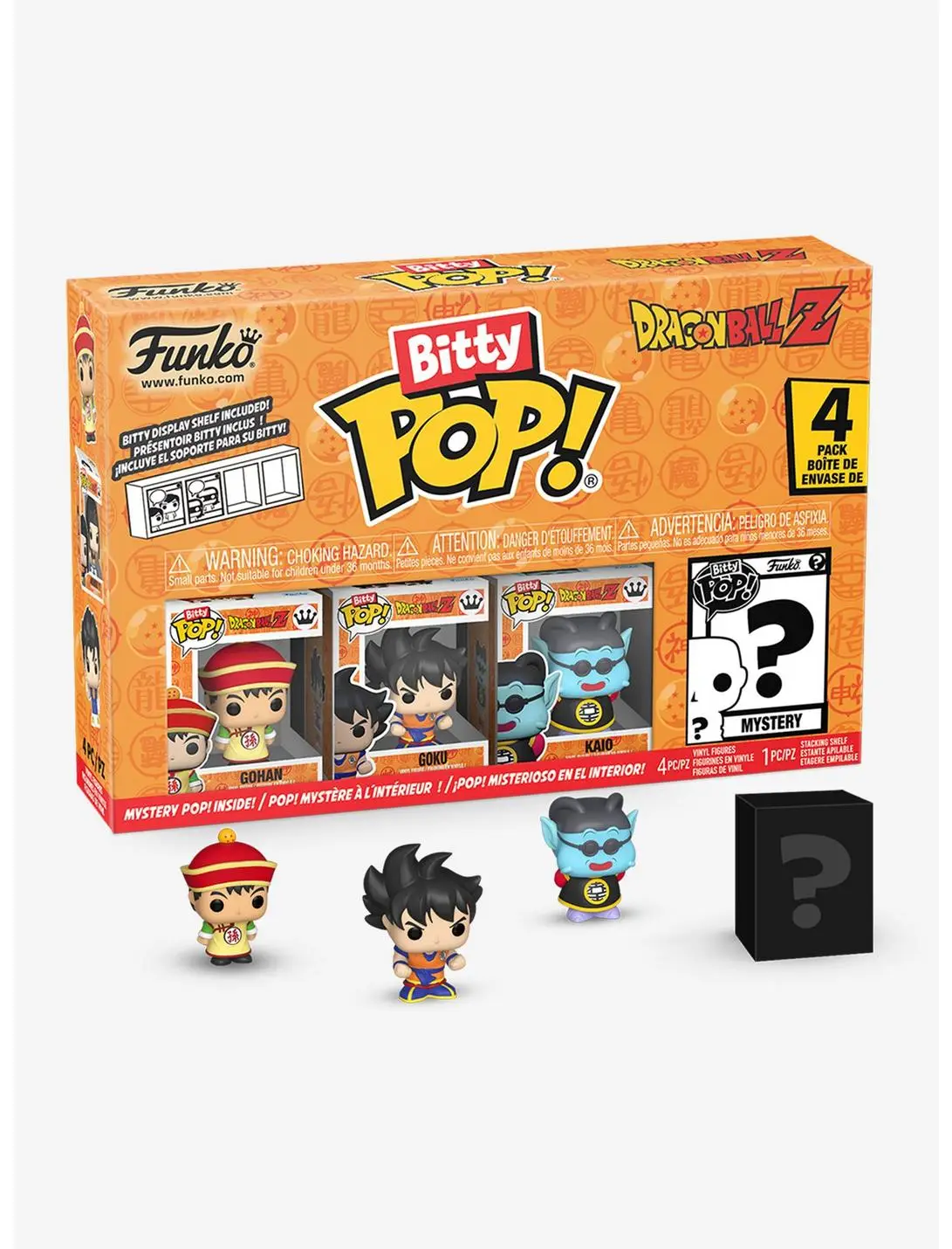Funko Bitty Pop! Dragon Ball Z Gohan & Friends Blind Box Mini Vinyl Figure Set