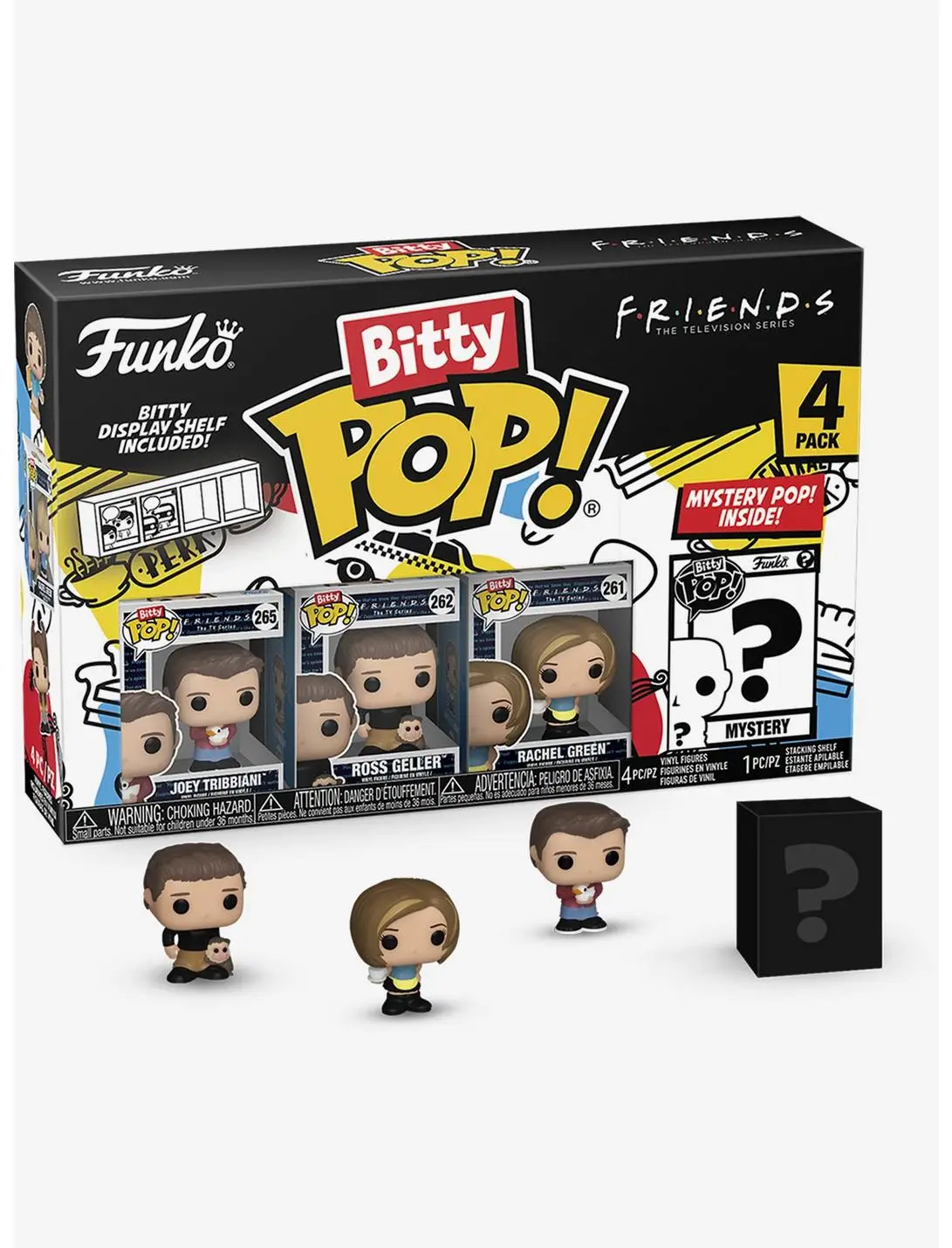 Funko Bitty Pop! Friends Joey and Friends Blind Box Mini Vinyl Figure Set