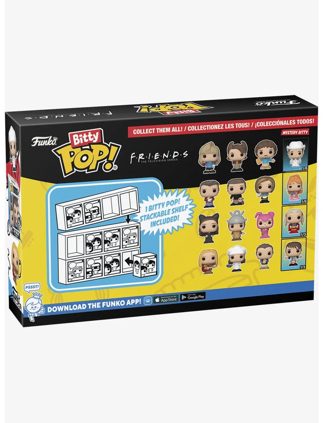 Funko Bitty Pop! Friends Joey and Friends Blind Box Mini Vinyl Figure Set