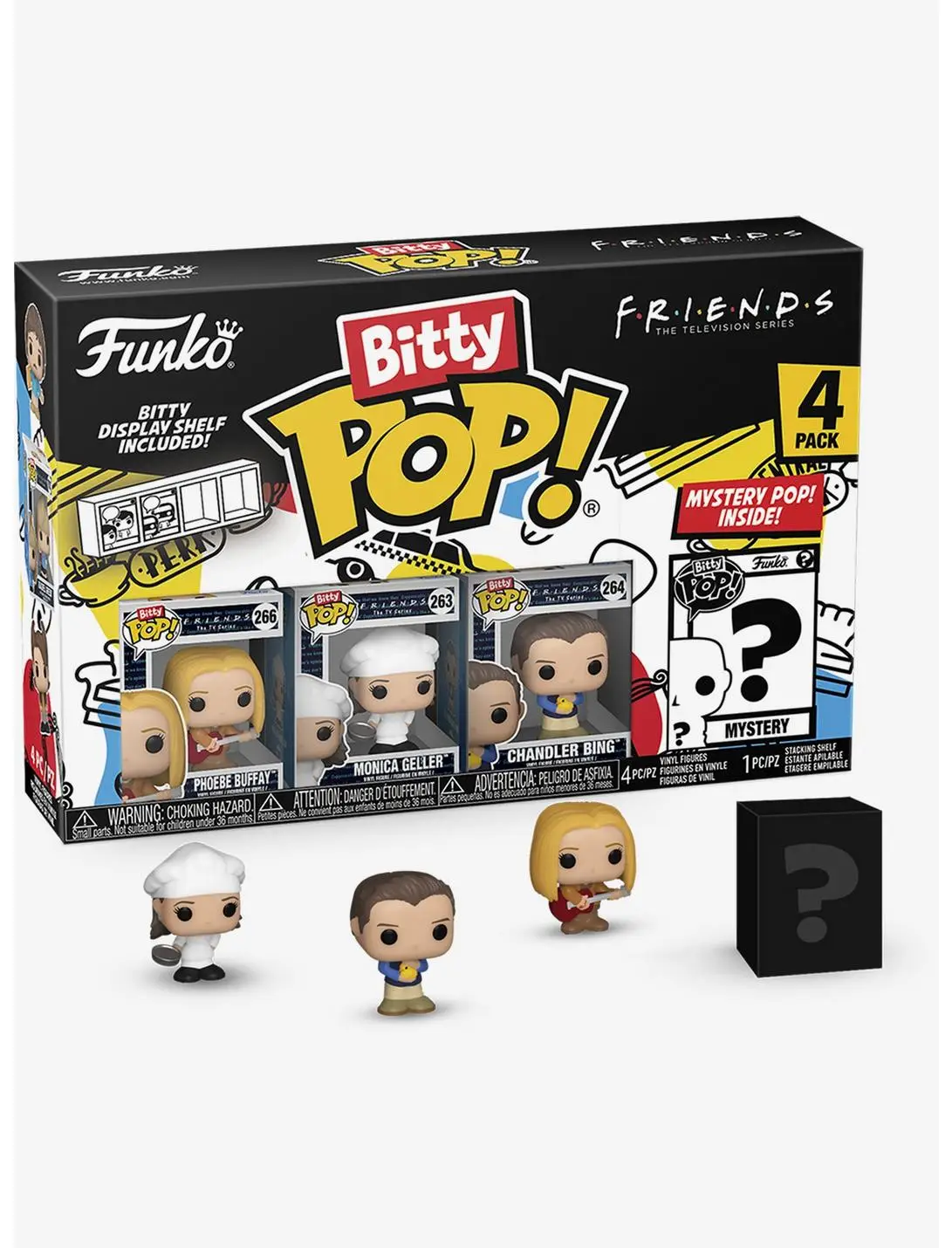 Funko Bitty Pop! Friends Phoebe and Friends Blind Box Mini Vinyl Figure Set