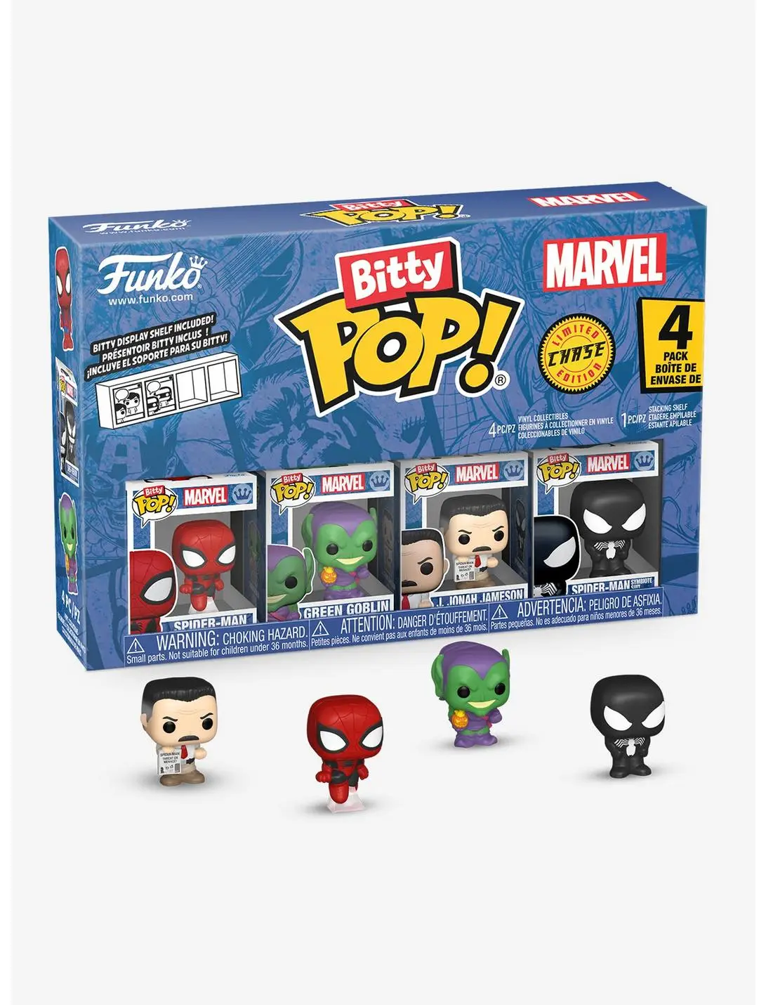 Funko Bitty Pop! Marvel Spider-Man & Friends Mini Vinyl Figure Set