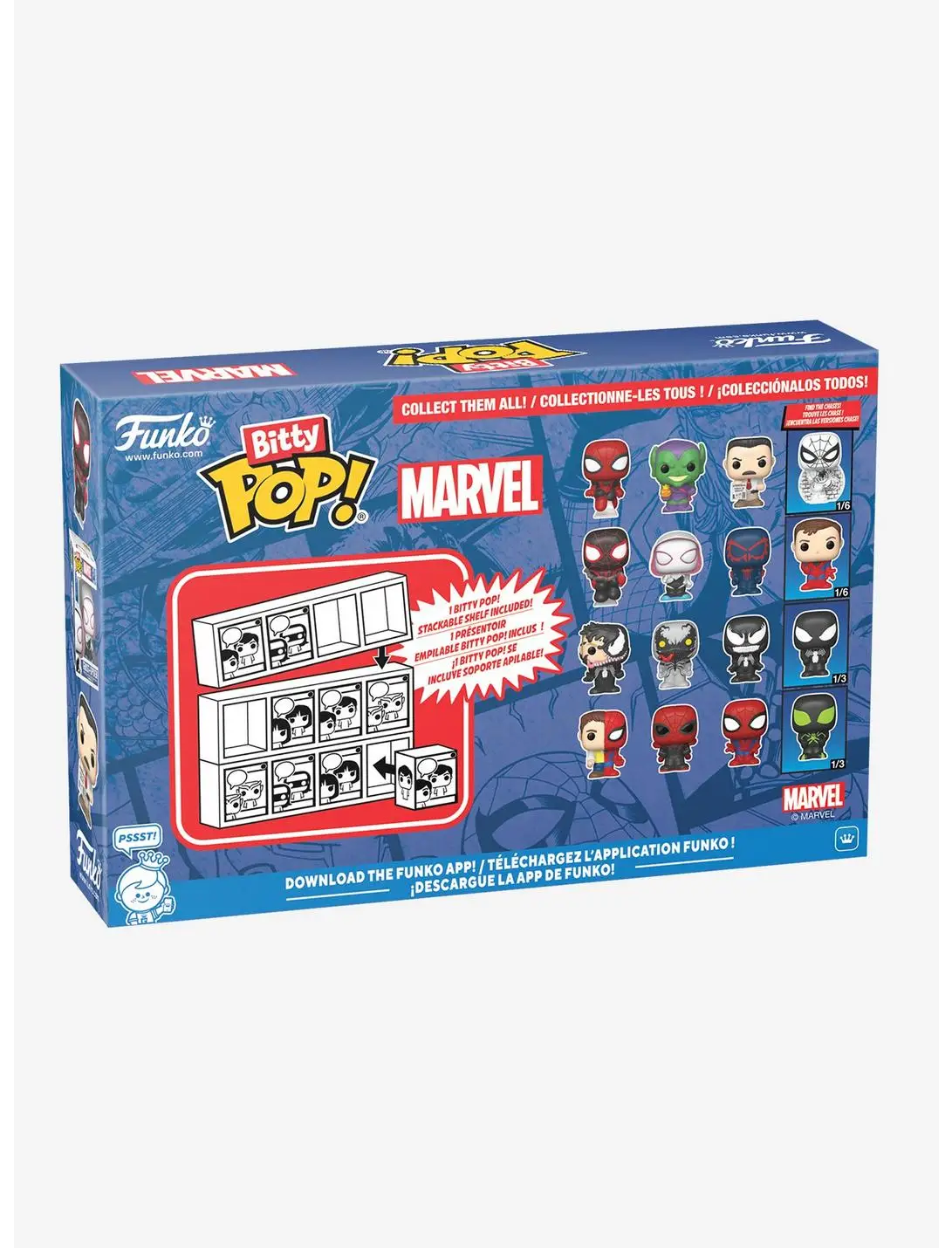 Funko Bitty Pop! Marvel Spider-Man & Friends Mini Vinyl Figure Set