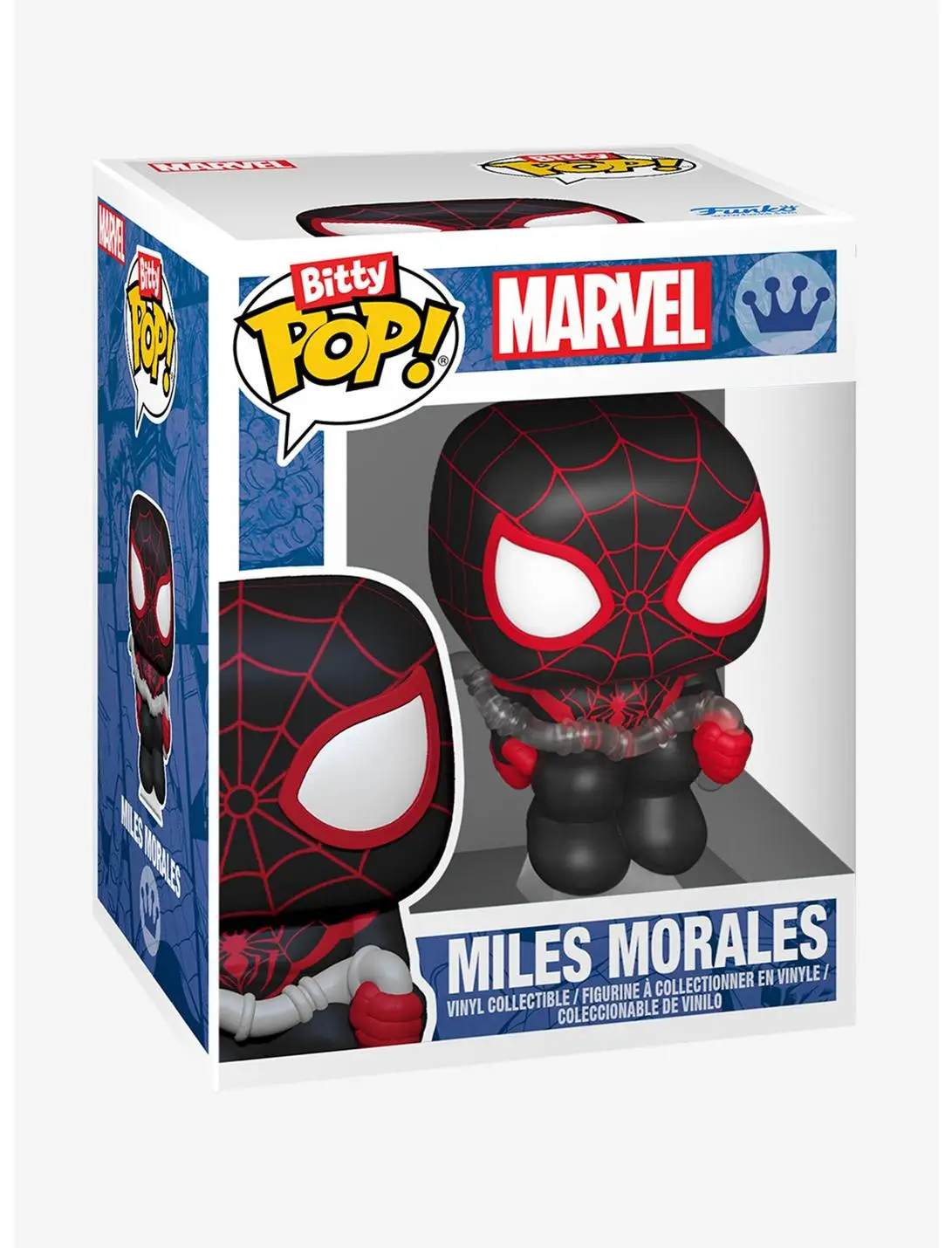 Funko Bitty Pop! Marvel Spider-Man Miles Morales & Friends Mini Vinyl Figure Set
