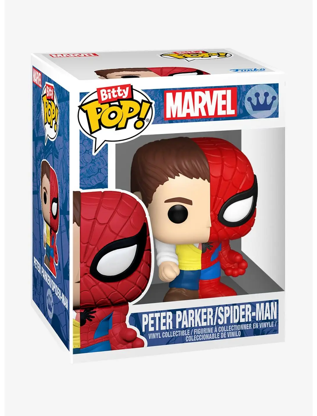 Funko Bitty Pop! Marvel Spider-Man Peter Parker & Friends & Friends Mini Vinyl Figure Set