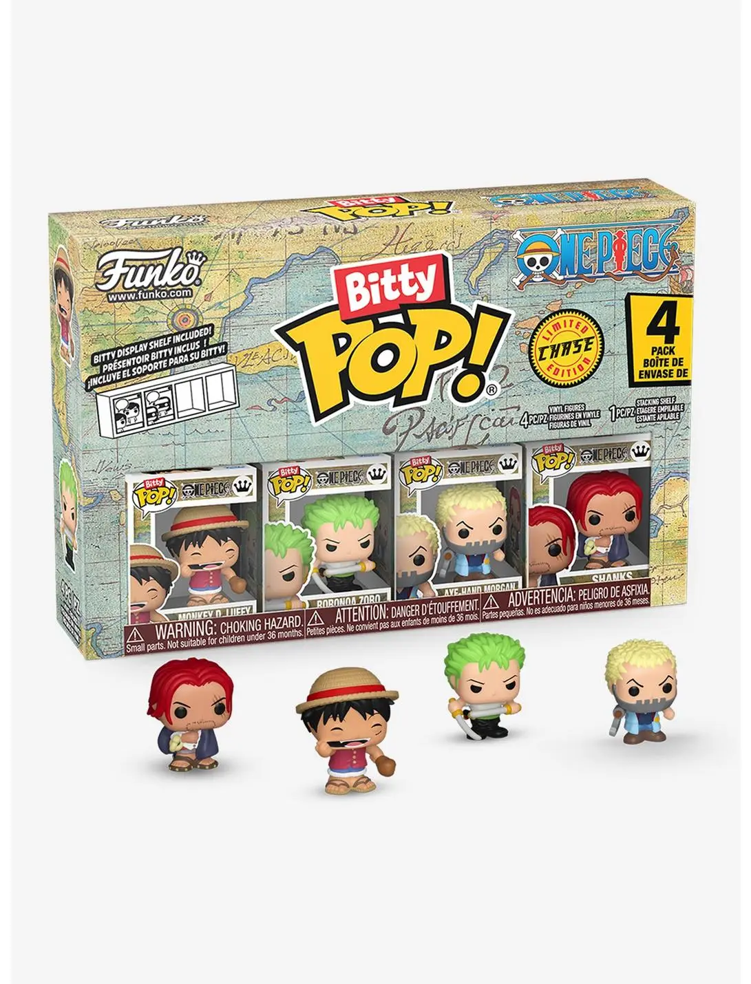 Funko Bitty Pop! One Piece Luffy and Friends Blind Box Mini Vinyl Figure Set