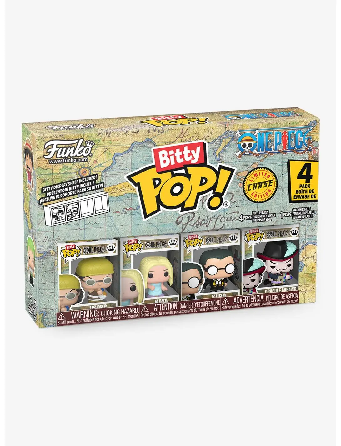 Funko Bitty Pop! One Piece Usopp and Friends Blind Box Mini Vinyl Figure Set