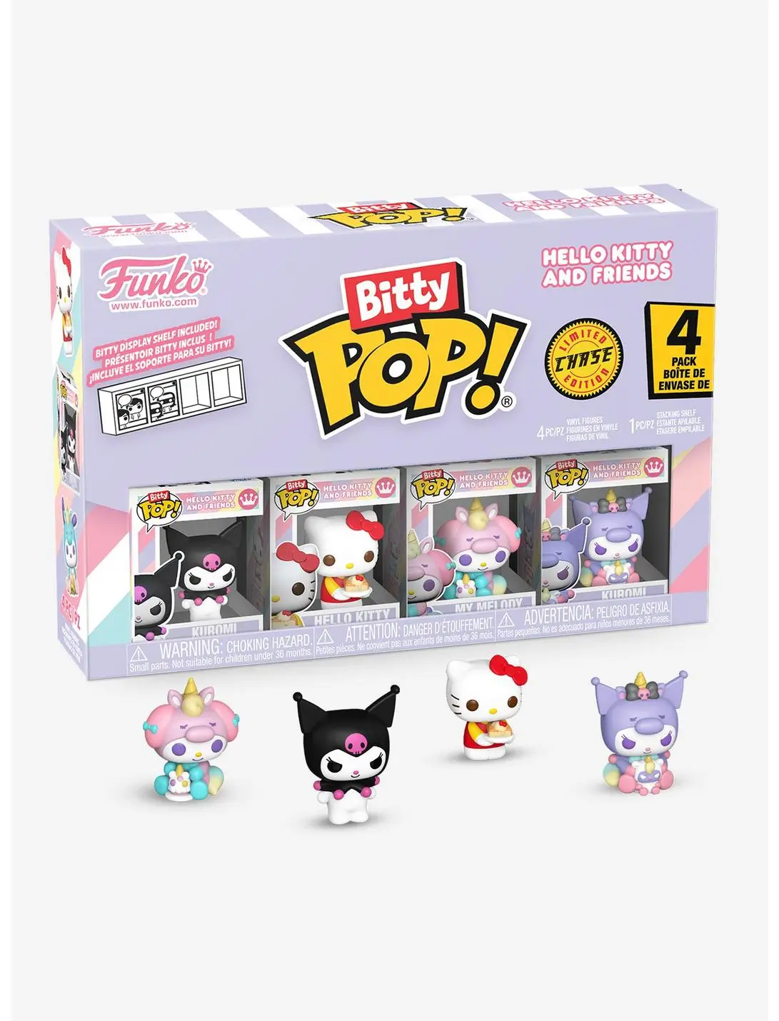 Funko Bitty Pop! Sanrio Kuromi & Friends Mini Vinyl Figure Set