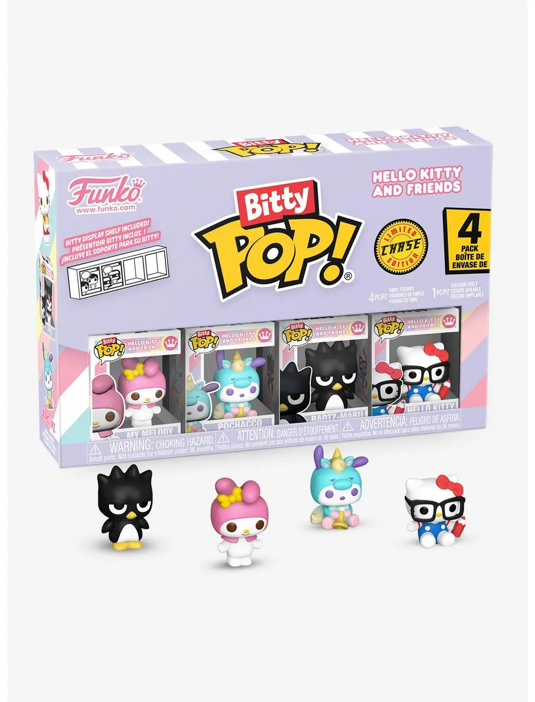 Funko Bitty Pop! Sanrio My Melody & Friends Mini Vinyl Figure Set
