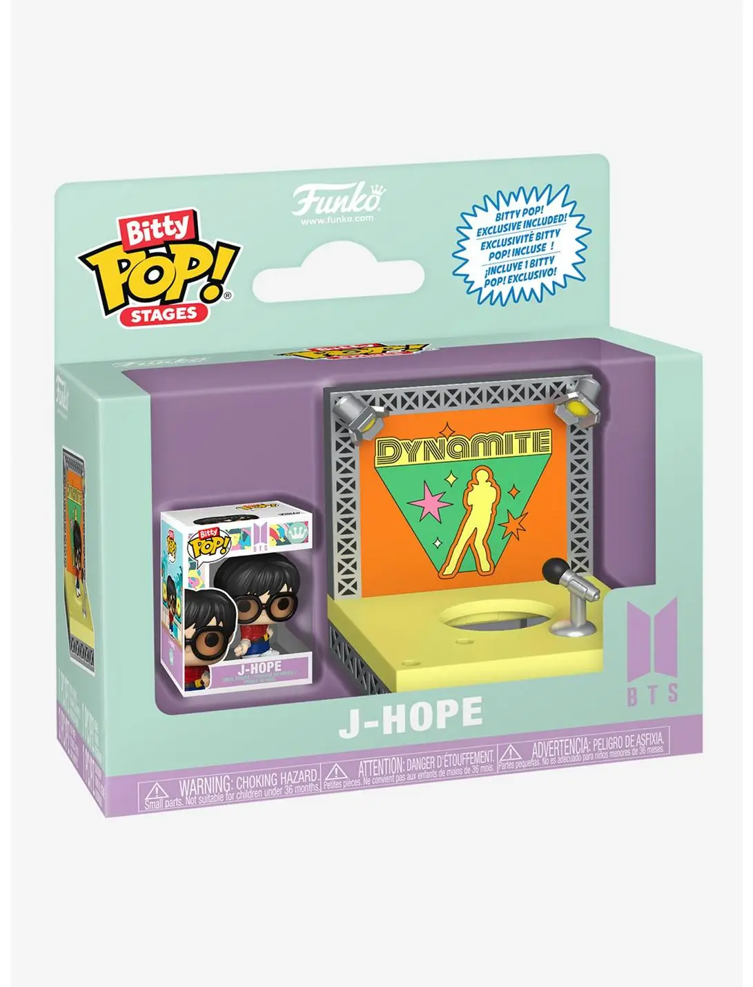 Funko Bitty Pop! Stages BTS j-hope Dynamite Vinyl Figure