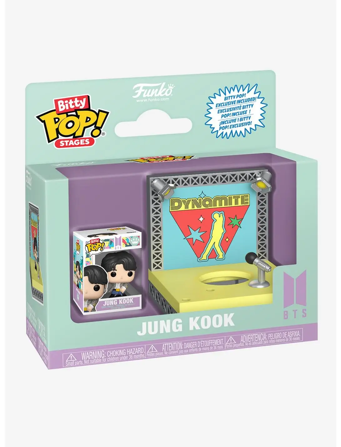 Funko Bitty Pop! Stages BTS Jung Kook Dynamite Vinyl Figure