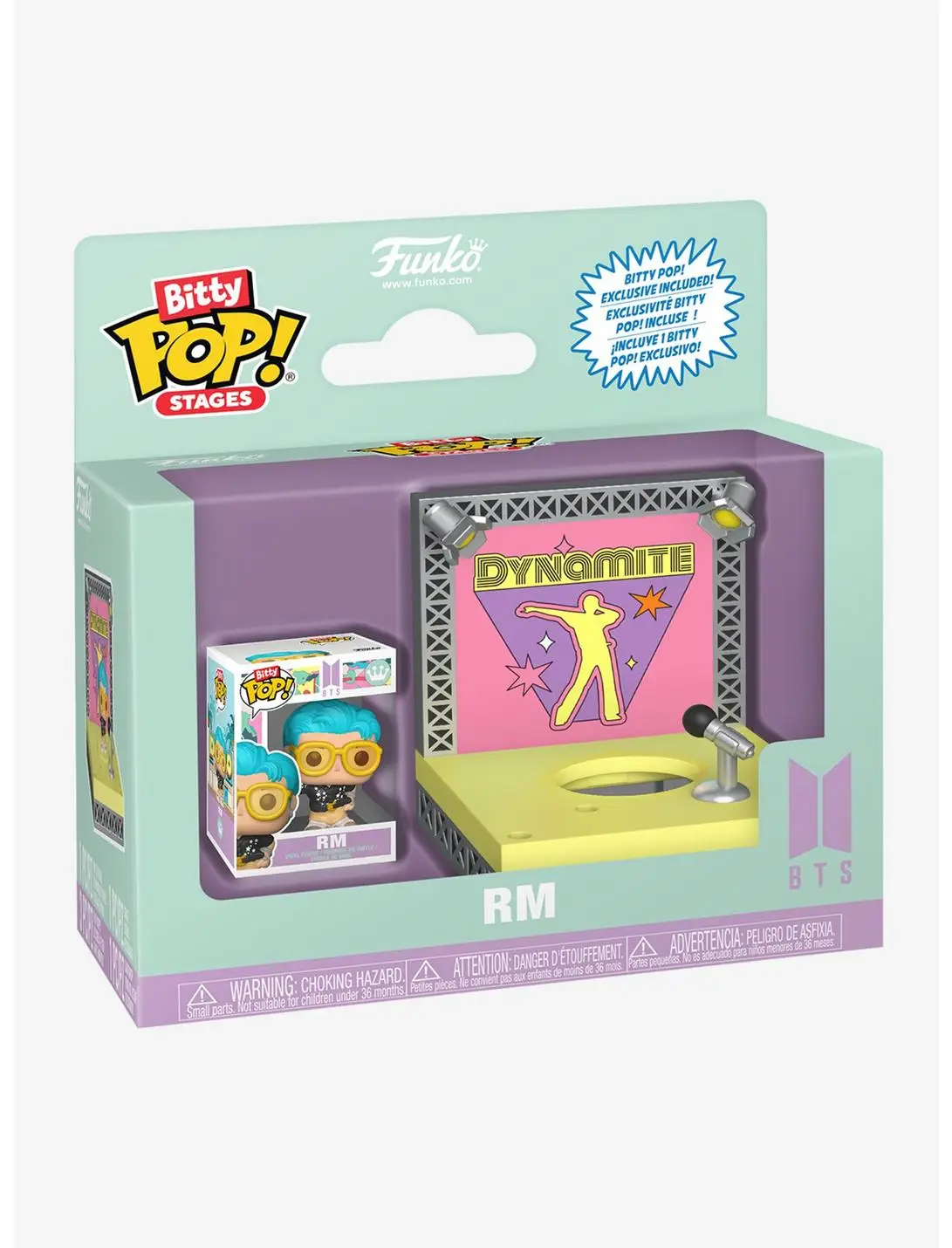 Funko Bitty Pop! Stages BTS RM Dynamite Vinyl Figure