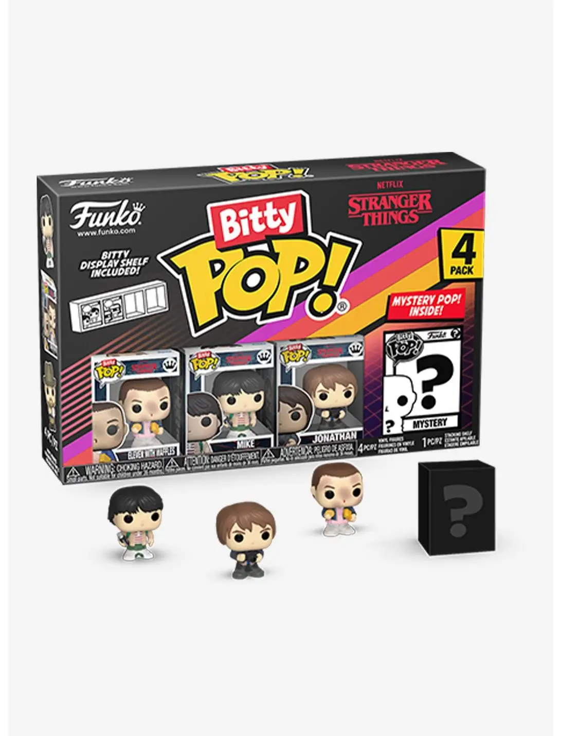 Funko Bitty Pop! Stranger Things Eleven & Friends Mini Vinyl Figure Set