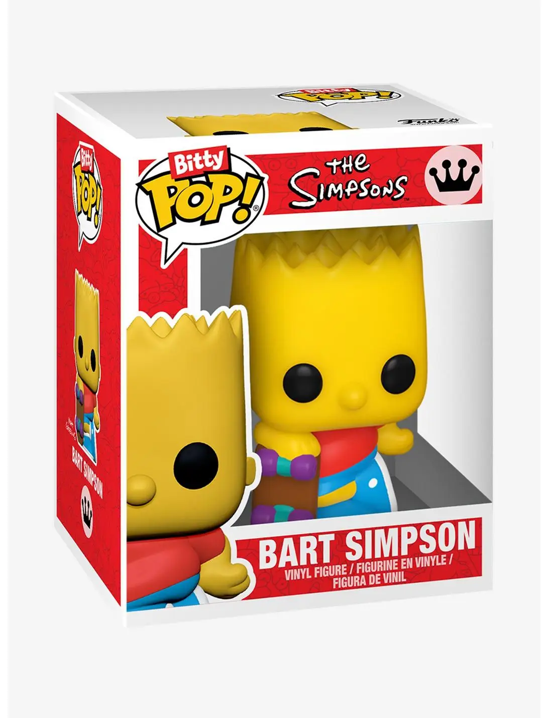 Funko Bitty Pop! The Simpsons Bart Simpson & Friends Mini Vinyl Figure Set