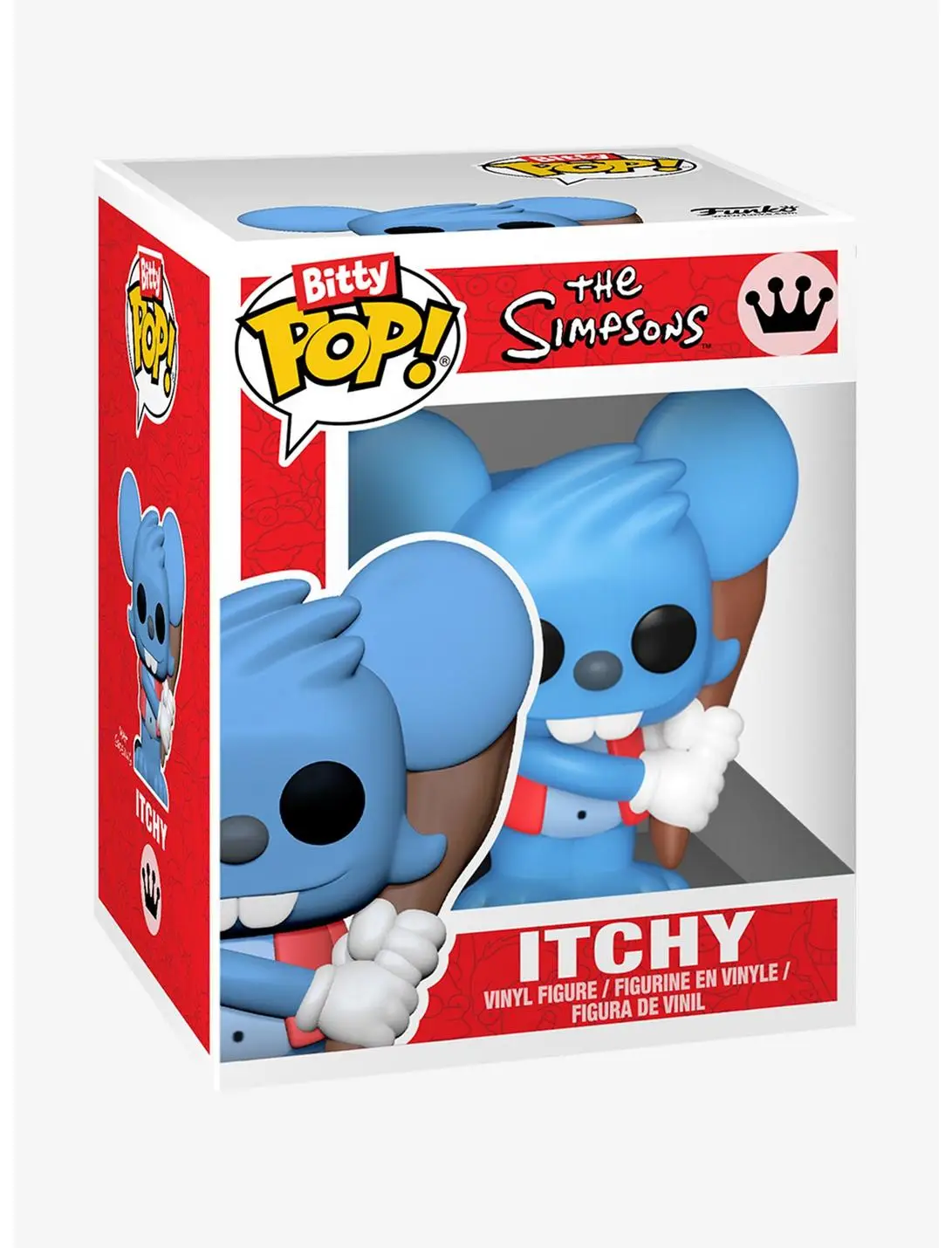Funko Bitty Pop! The Simpsons Itchy & Friends Mini Vinyl Figure Set