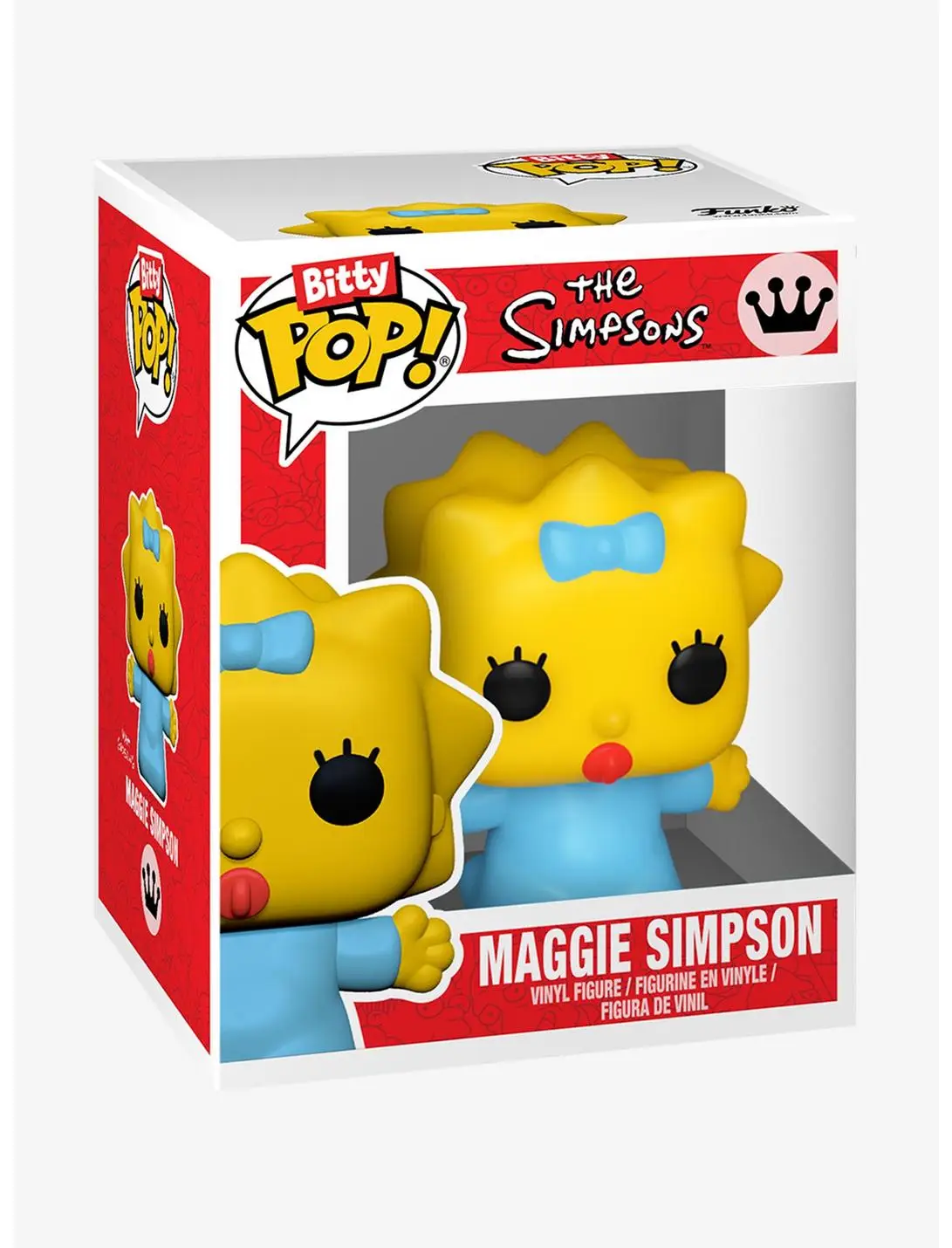 Funko Bitty Pop! The Simpsons Maggie Simpson & Friends Mini Vinyl Figure Set