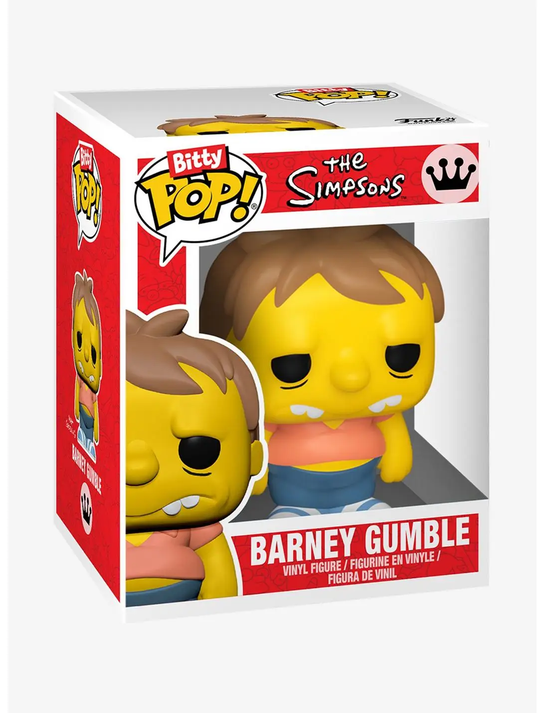 Funko Bitty Pop! The Simpsons Scratchy & Friends Mini Vinyl Figure Set