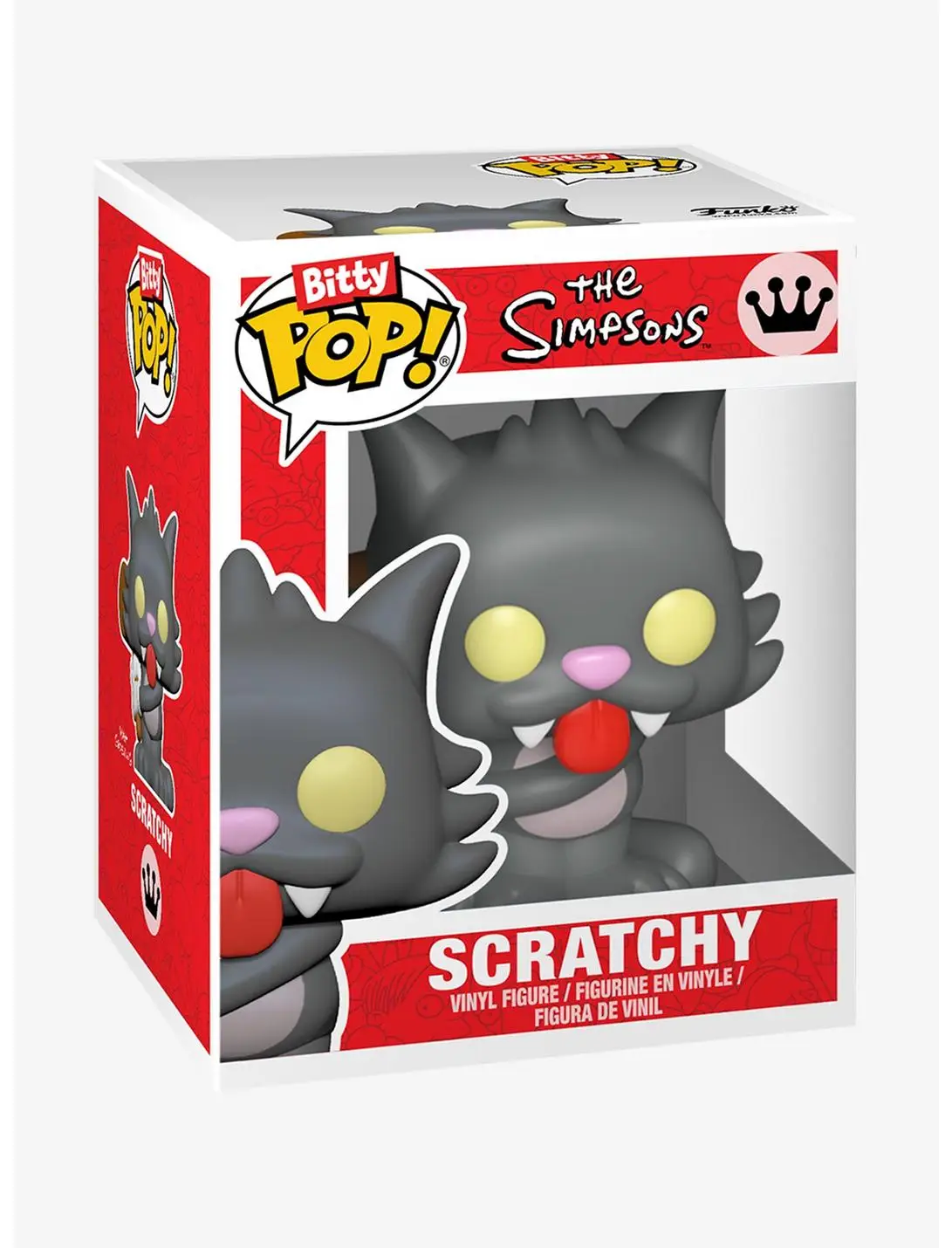Funko Bitty Pop! The Simpsons Scratchy & Friends Mini Vinyl Figure Set