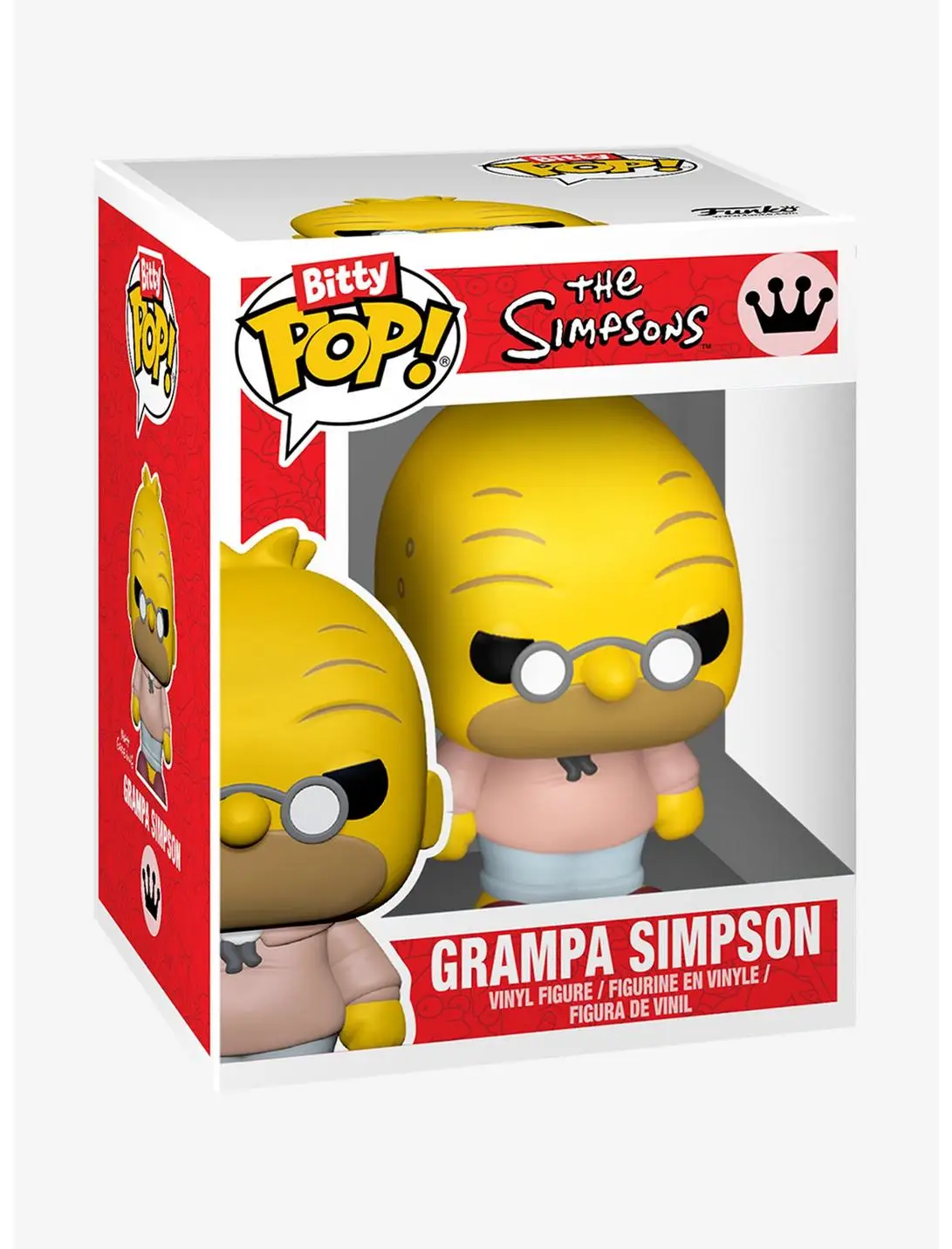 Funko Bitty Pop! The Simpsons Scratchy & Friends Mini Vinyl Figure Set