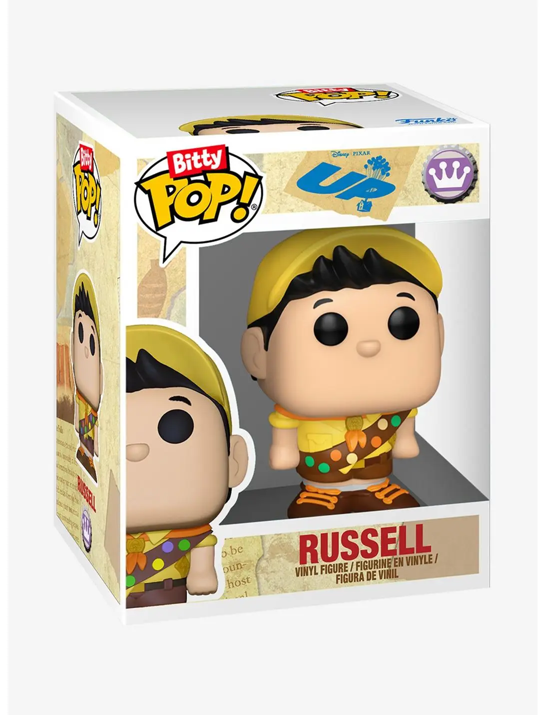 Funko Bitty Pop! Towns Disney Pixar Up Russell and The House Mini Figure Set