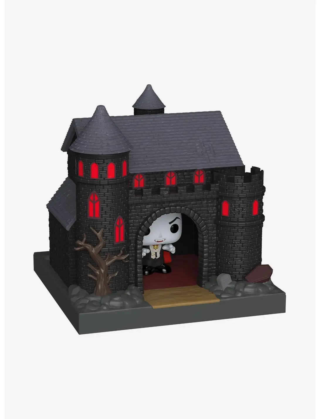 Funko Bitty Pop! Towns Dracula and Castle Vinyl Figure Set