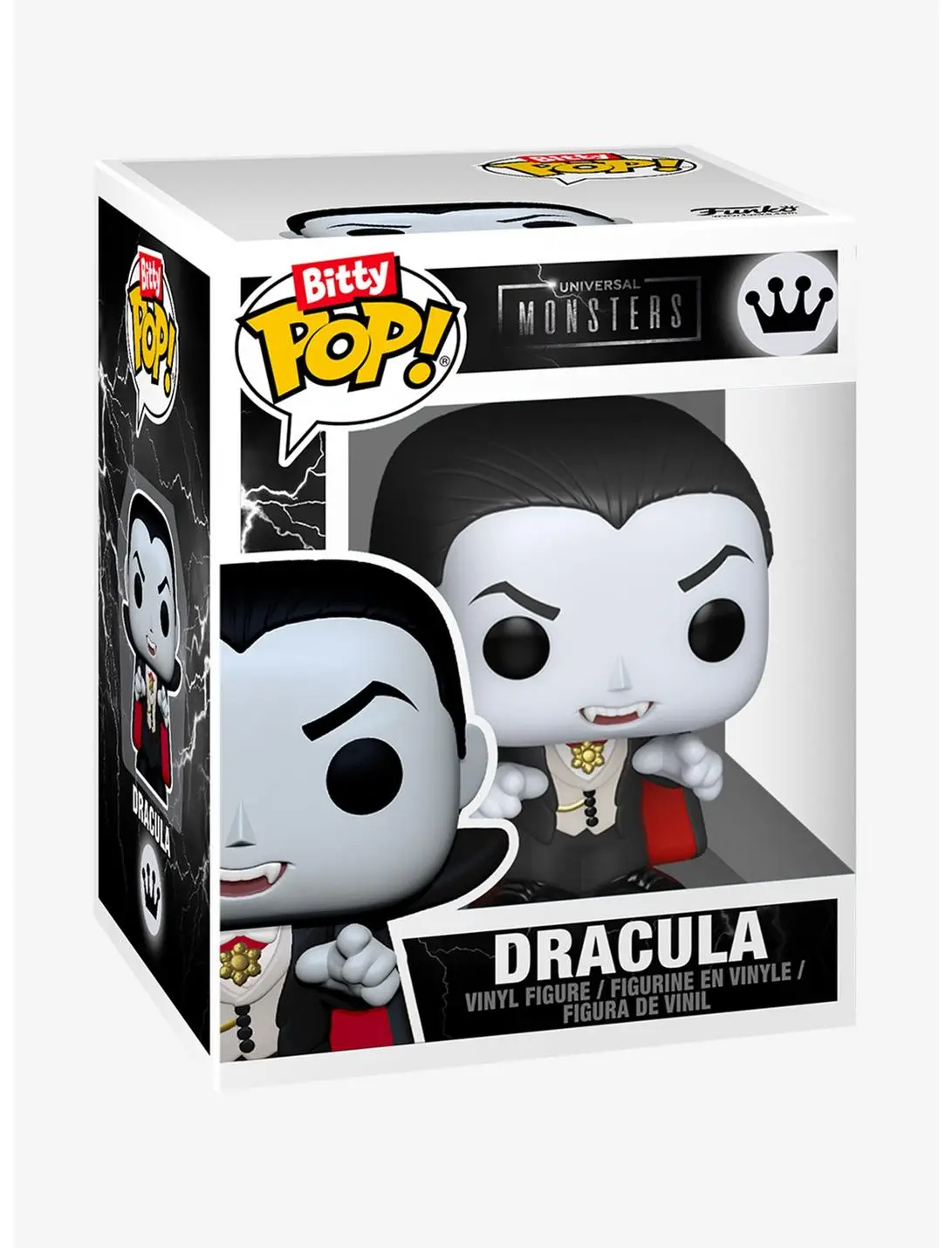 Funko Bitty Pop! Towns Dracula and Castle Vinyl Figure Set