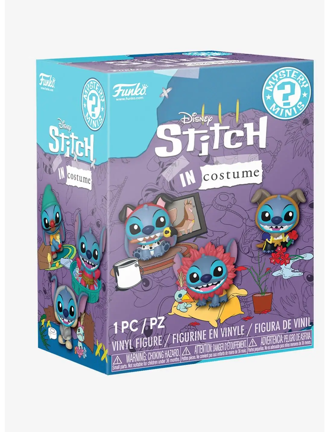 Funko Mystery Minis Disney Stitch in Costume Blind Box Vinyl Figure