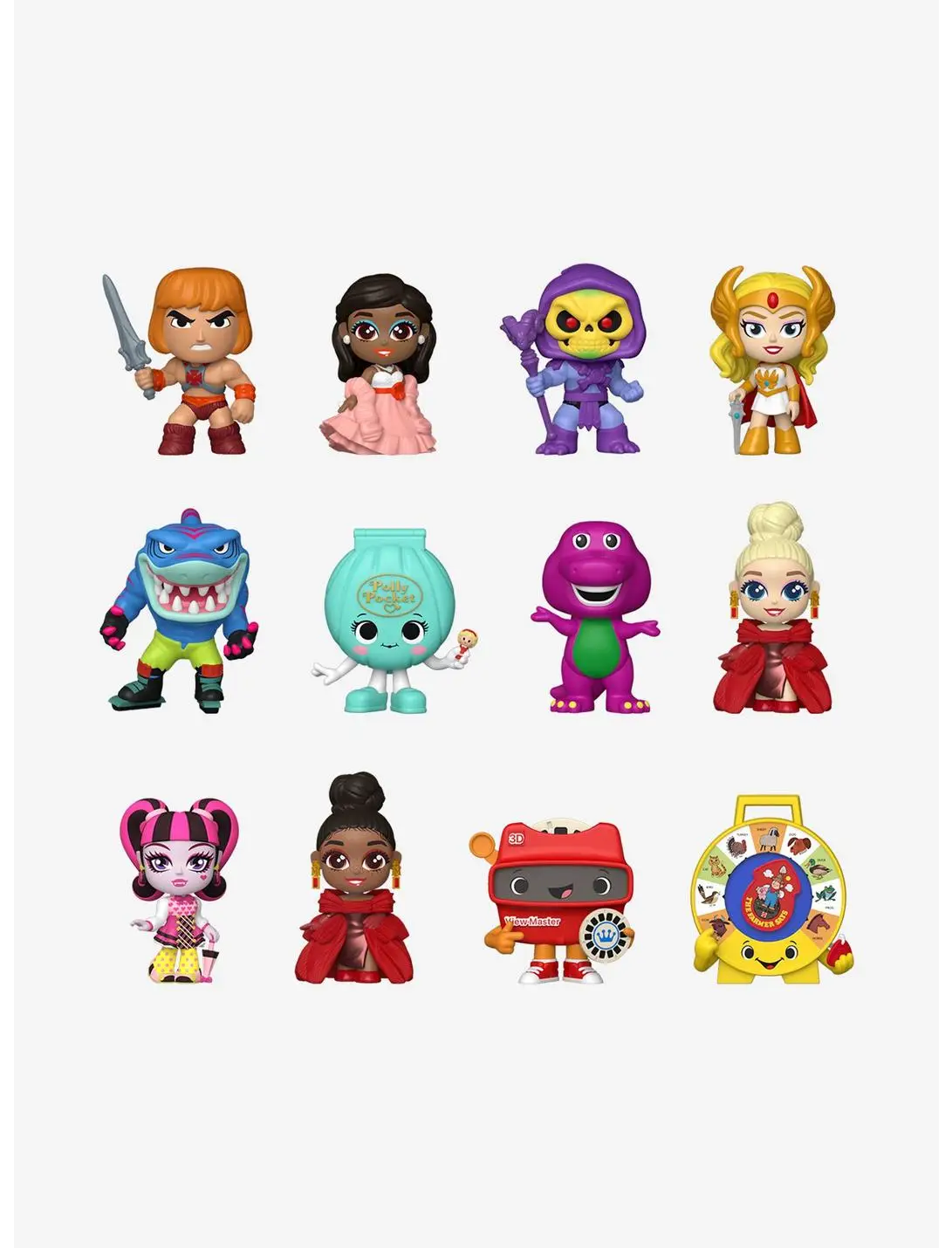 Funko Mystery Minis Retro Toys Mattel 80th Anniversary Blind Box Vinyl Figure