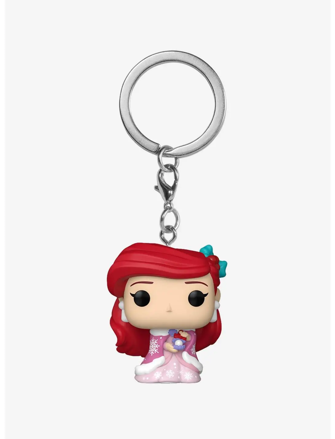 Funko Pocket Pop! Disney The Little Mermaid Ariel Holiday Vinyl Keychain