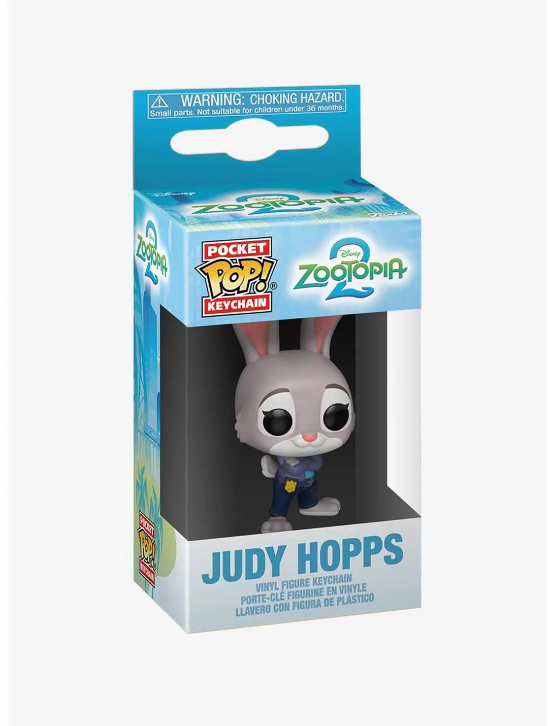Funko Pocket Pop! Disney Zootopia 2 Judy Hopps Vinyl Keychain - BoxLunch Exclusive